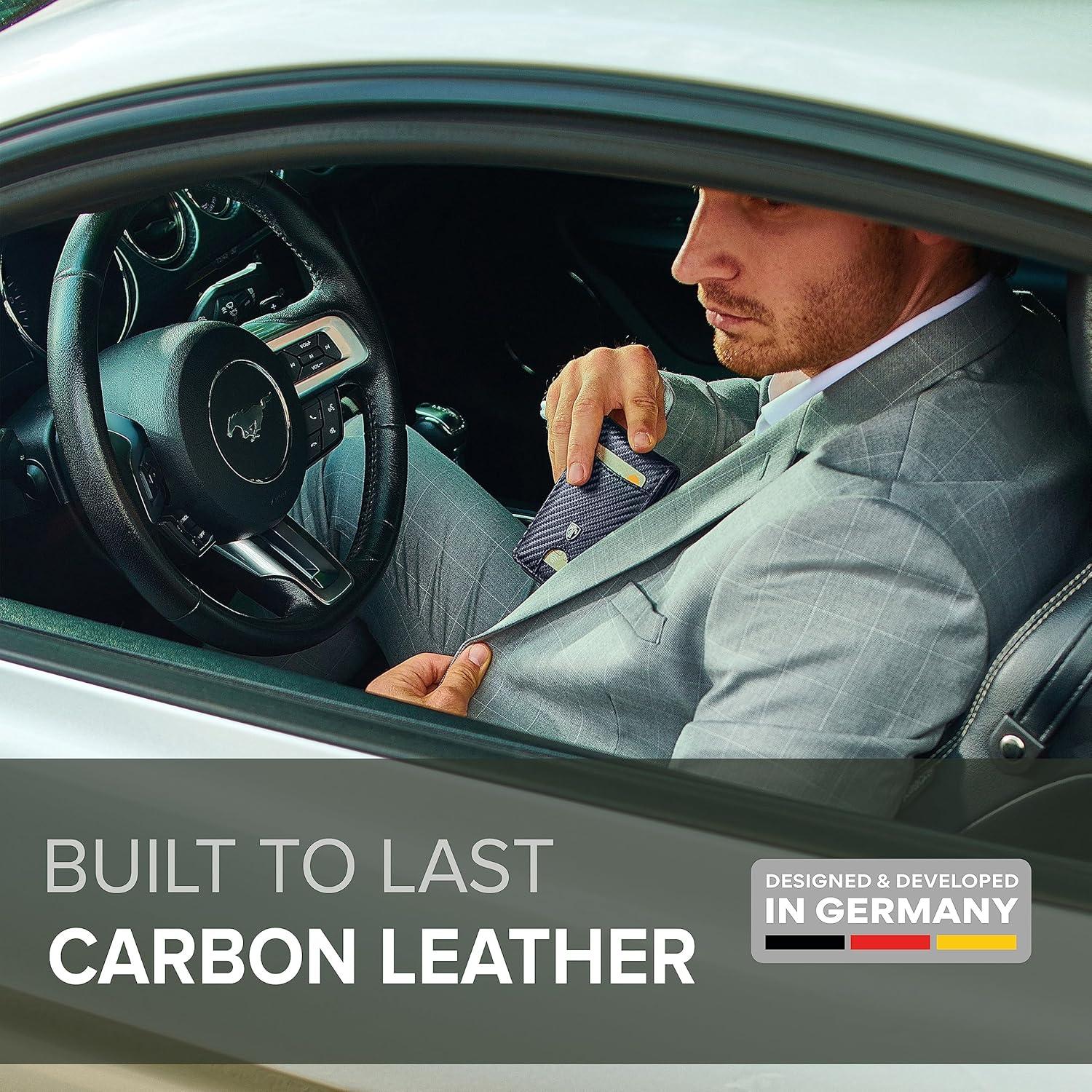 Cartera delgada TRAVANDO RIO para hombres con bloqueo RFID