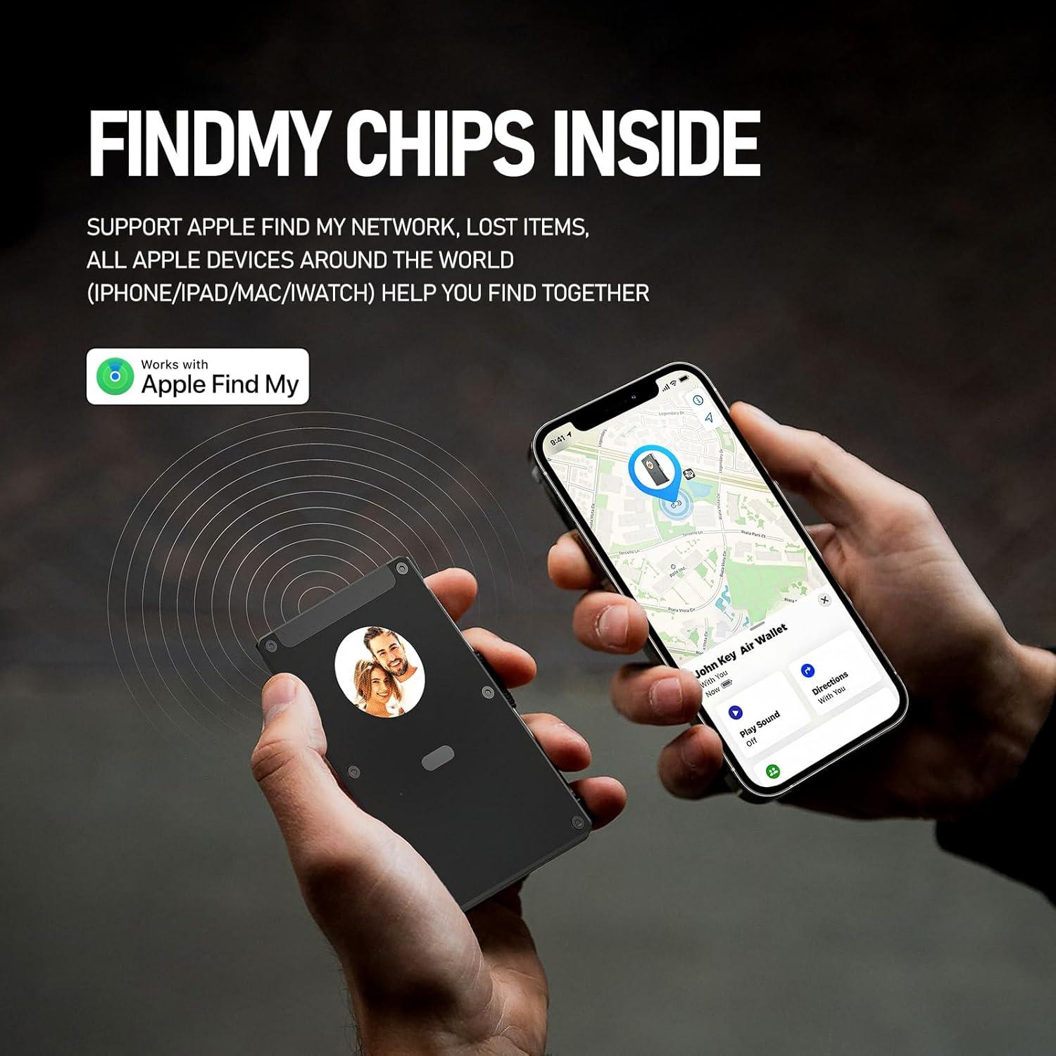 Billetera Antirrobo ETOFIXEE Tech para Hombres RFID Personalizable