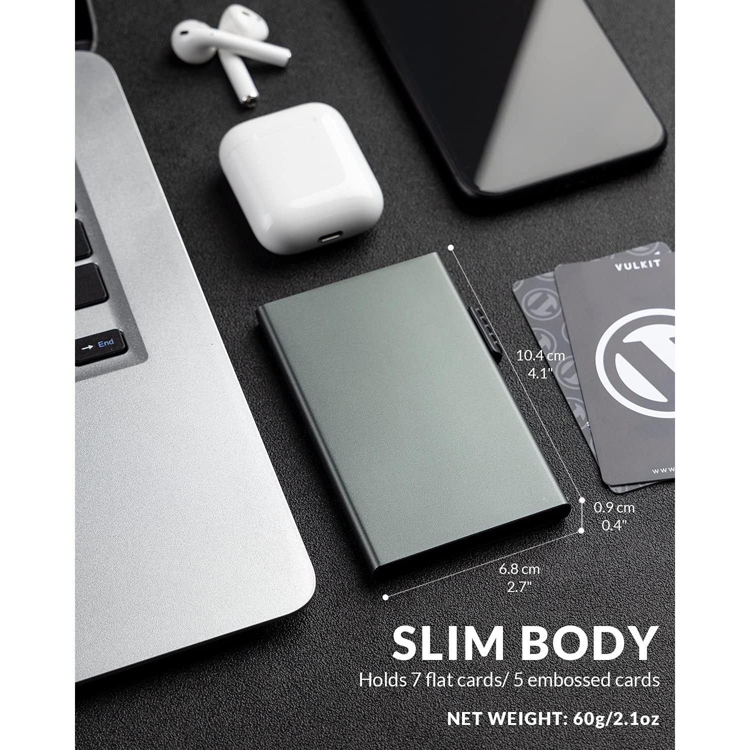 Soporte Minimalista VULKIT para Tarjetas RFID Slim 60g