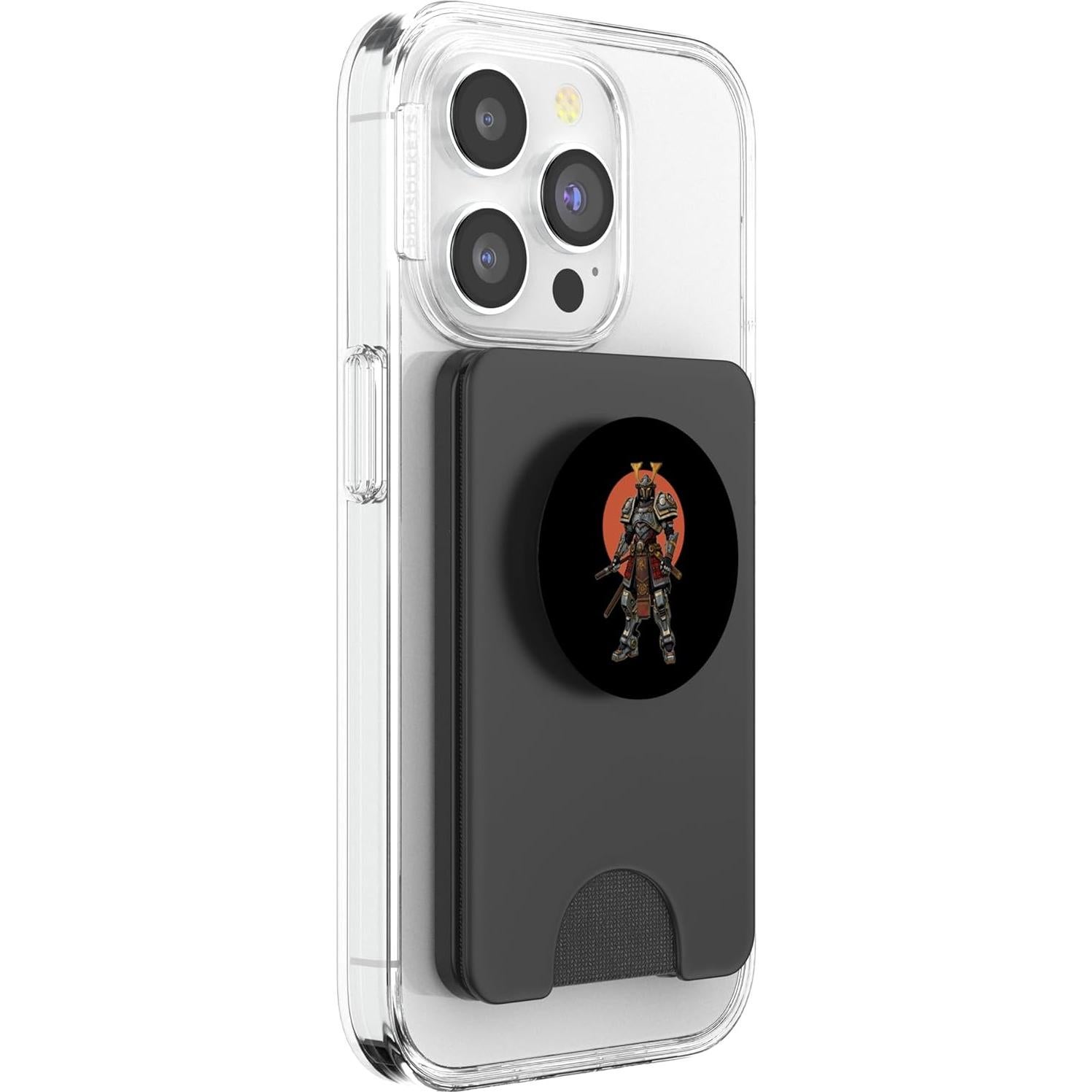 PopWallet Magnético PopSockets Samurai Steampunk Japonés