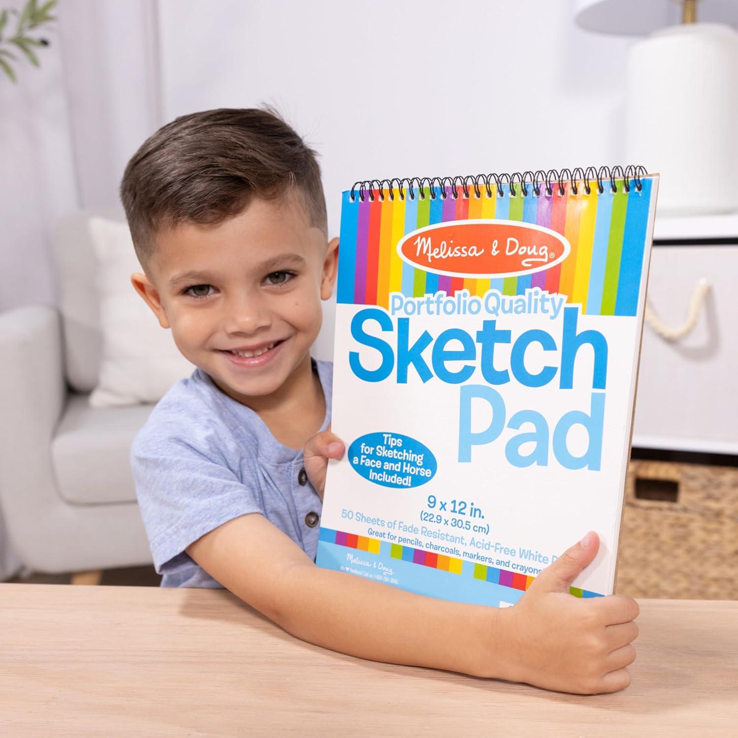 Bloc de Dibujo Melissa & Doug 50 Hojas 22x30 cm