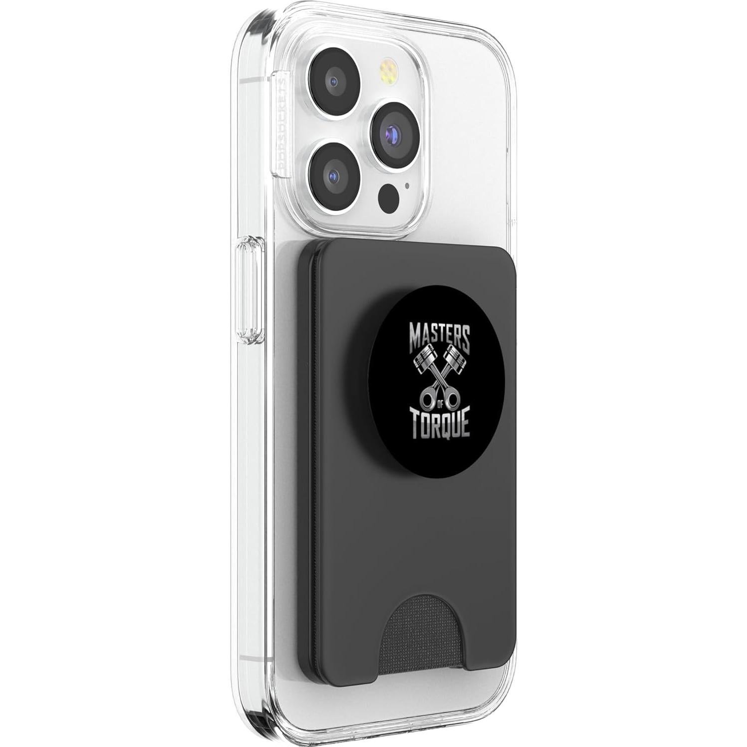 PopWallet Magnético PopSockets para MagSafe - Negro