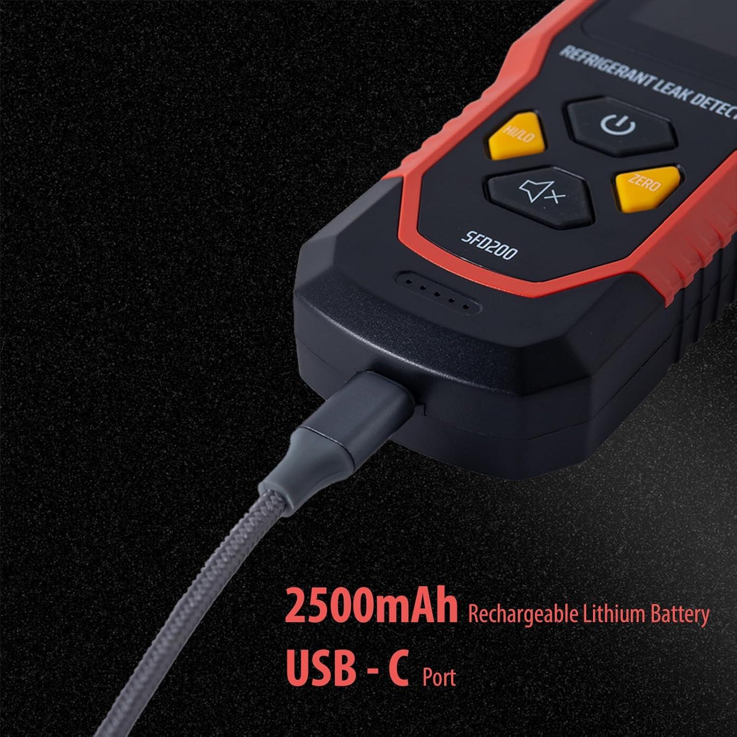 Detector de Fugas de Refrigerante SENSYX SFD200 Recargable