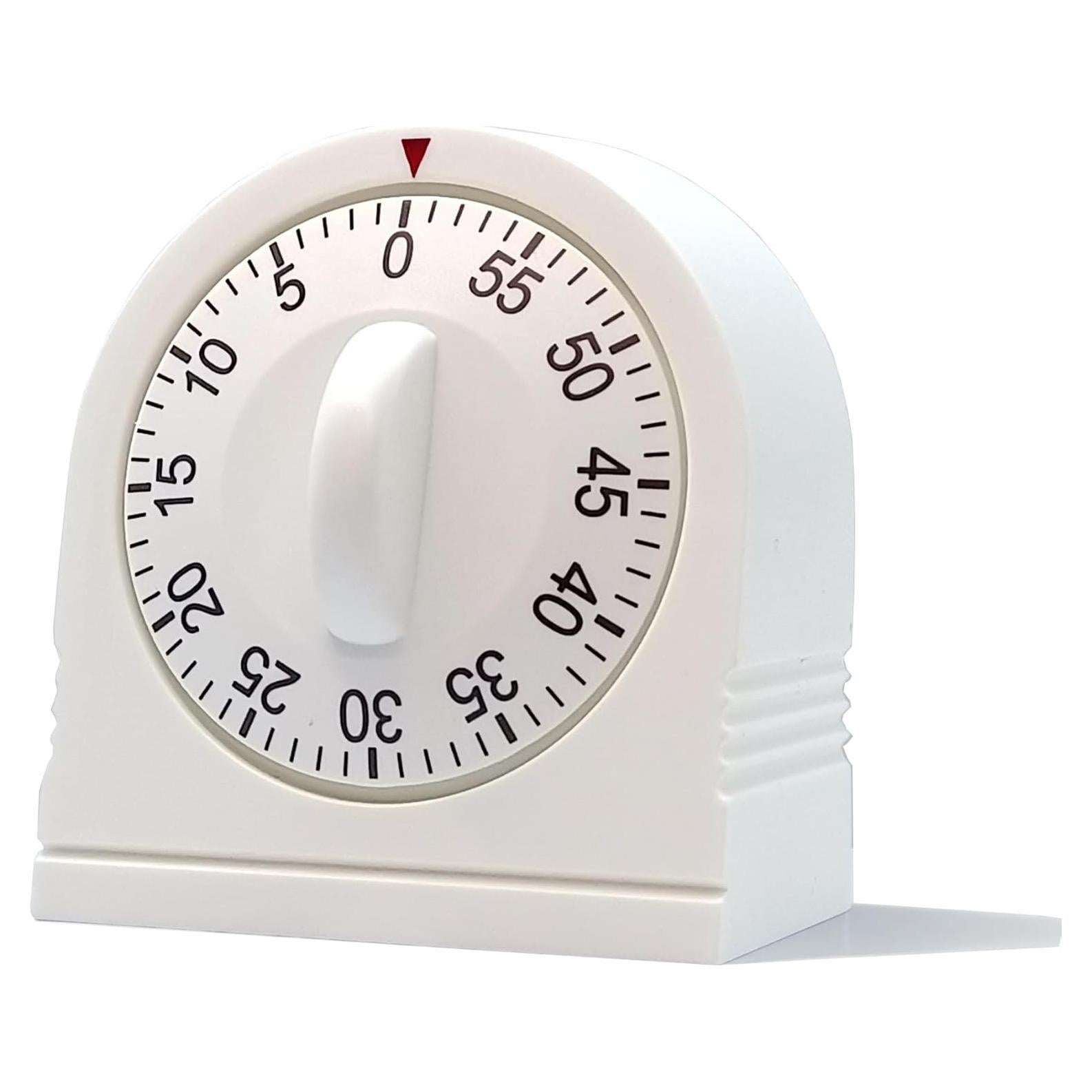 Temporizador Mecánico de Cuerda 60 Minutos NUOSWEK Blanco