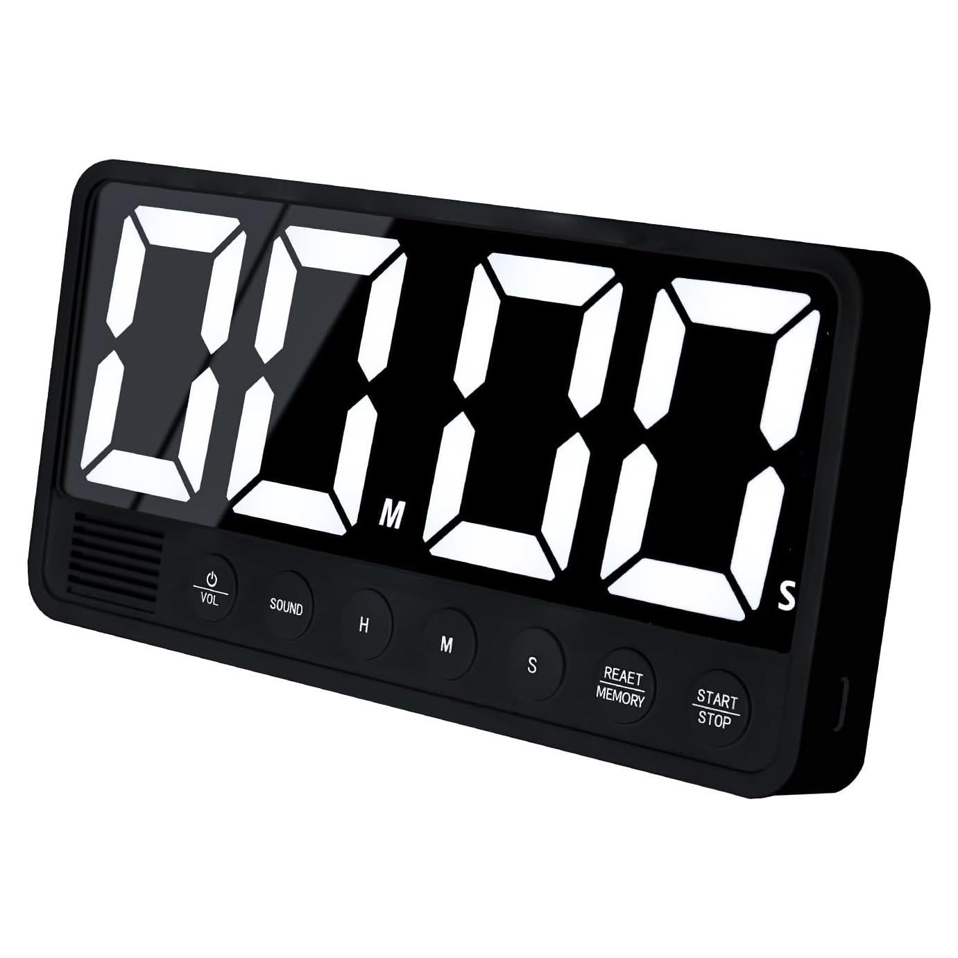 Temporizador Digital de Cocina FCXJTU LED 7.1" Recargable