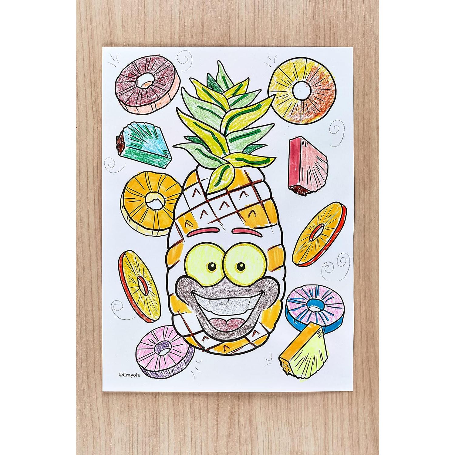 CRAYOLA Tubo de Colores Aromáticos - 50 Crayones y Marcadores