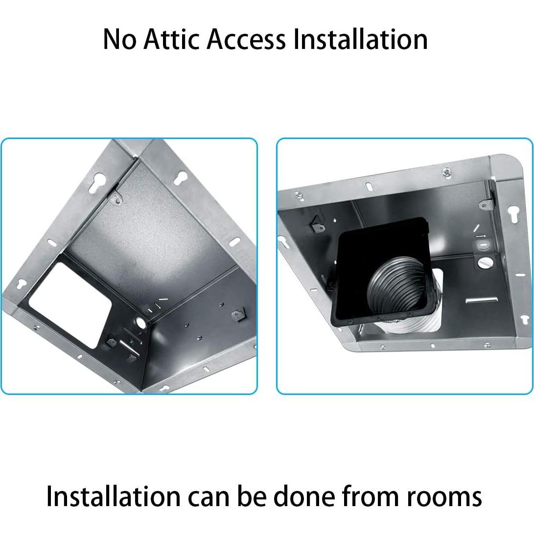 Ventilador de Baño Tech Drive 110 CFM con Luz LED 800LM