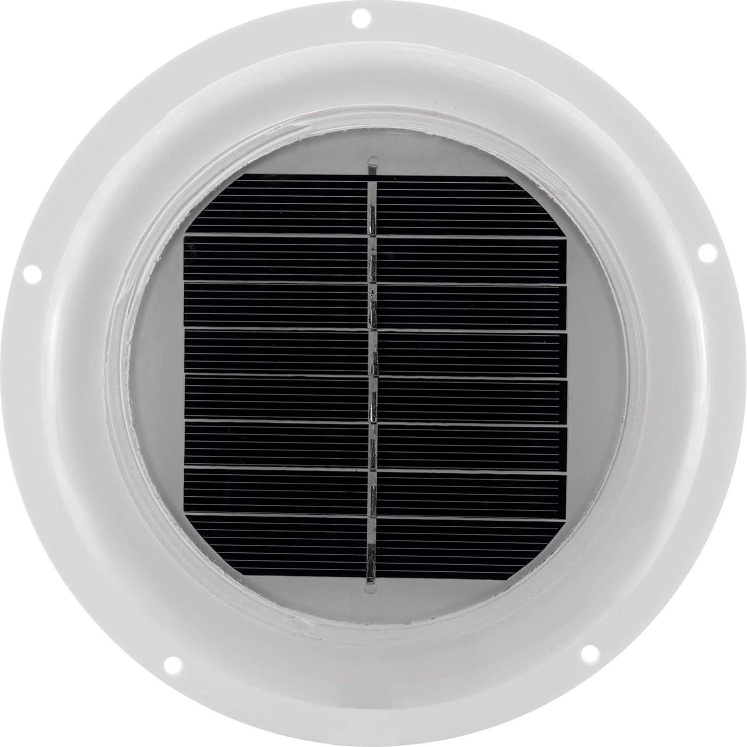 Ventilador de Plomería Solar RecPro Mini 12V Blanco