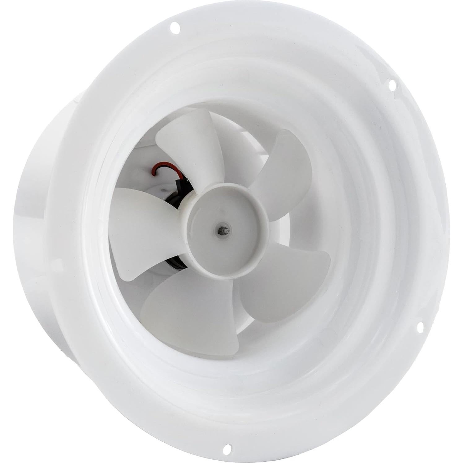 Ventilador de Plomería Solar RecPro Mini 12V Blanco