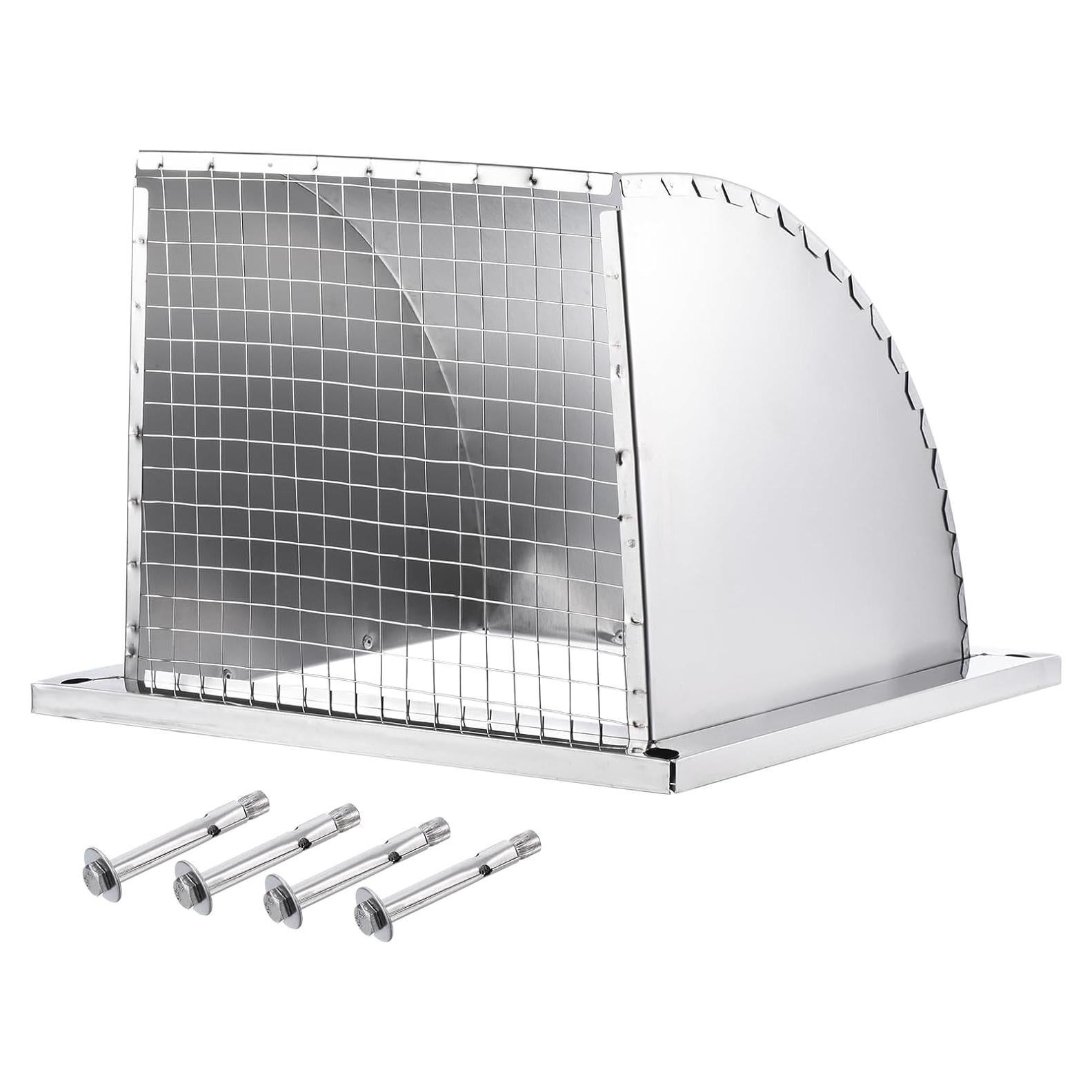 Cubierta de Ventilación de Pared PATIKIL 25.4cm Acero Inoxidable