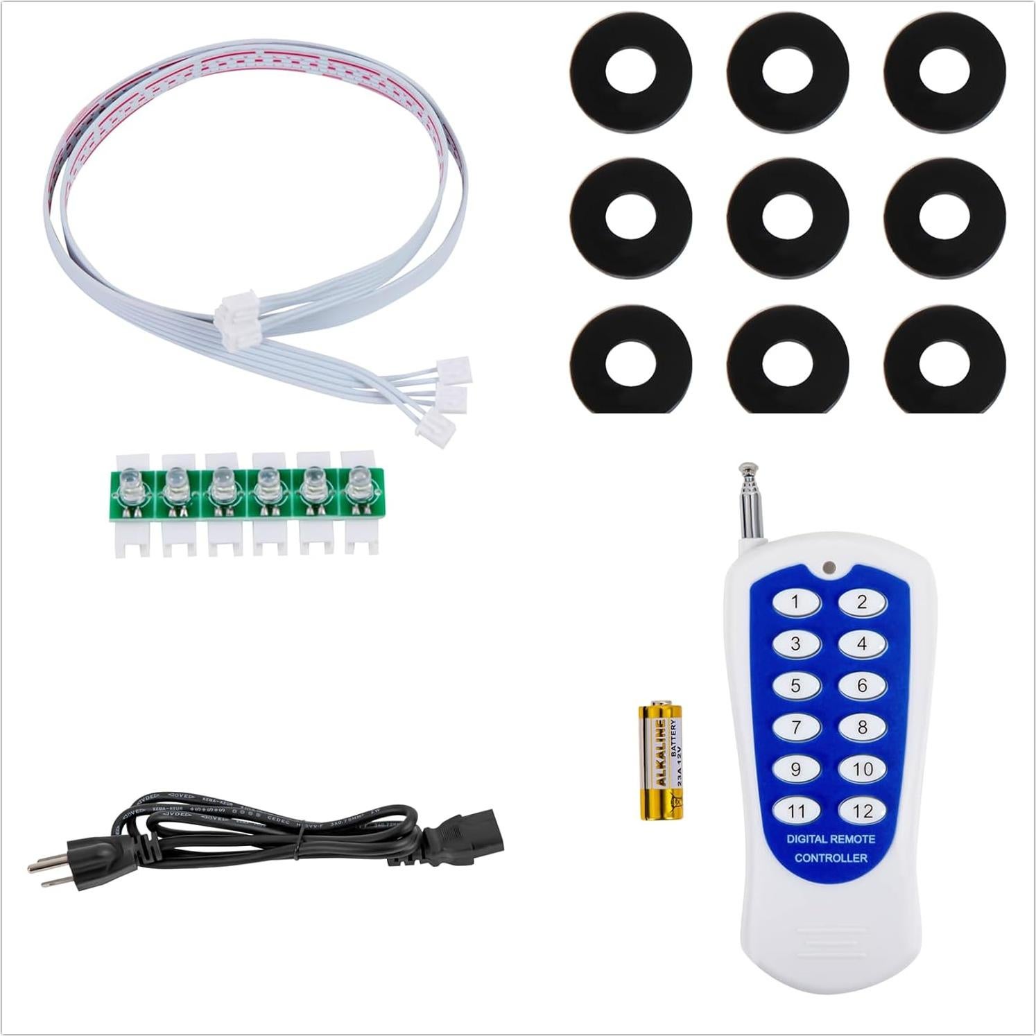 Cortina de Estrellas LED 3m x 6m LianDu Control DMX512