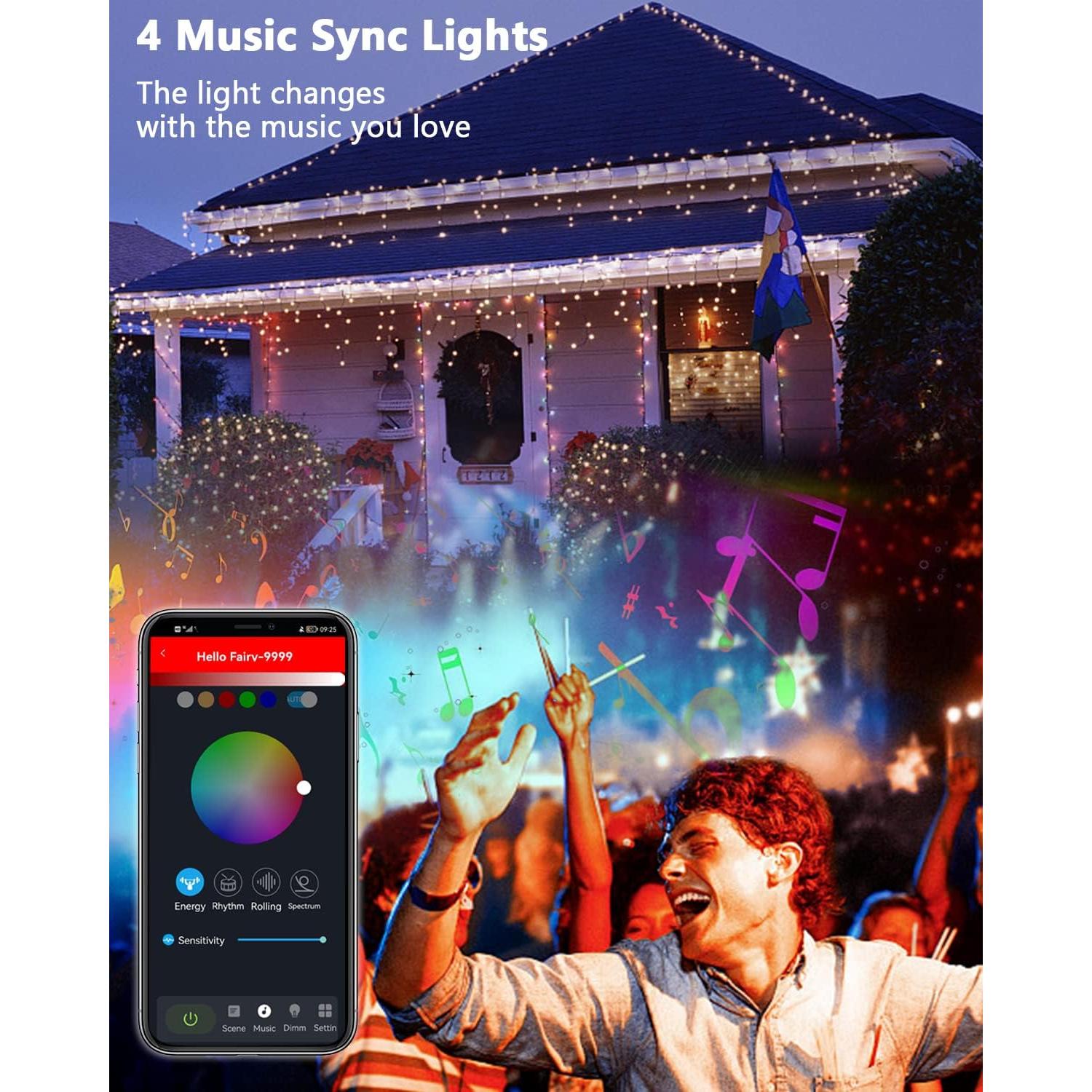 Luces de Hielo LED Inteligentes 10m Avatar Controls Multicolor