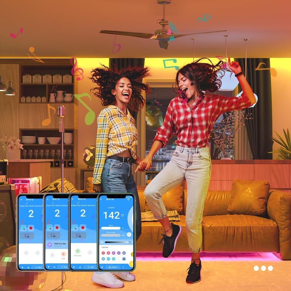 Tira LED RGB direccionable BTF-LIGHTING FCOB 5m 720LED/m