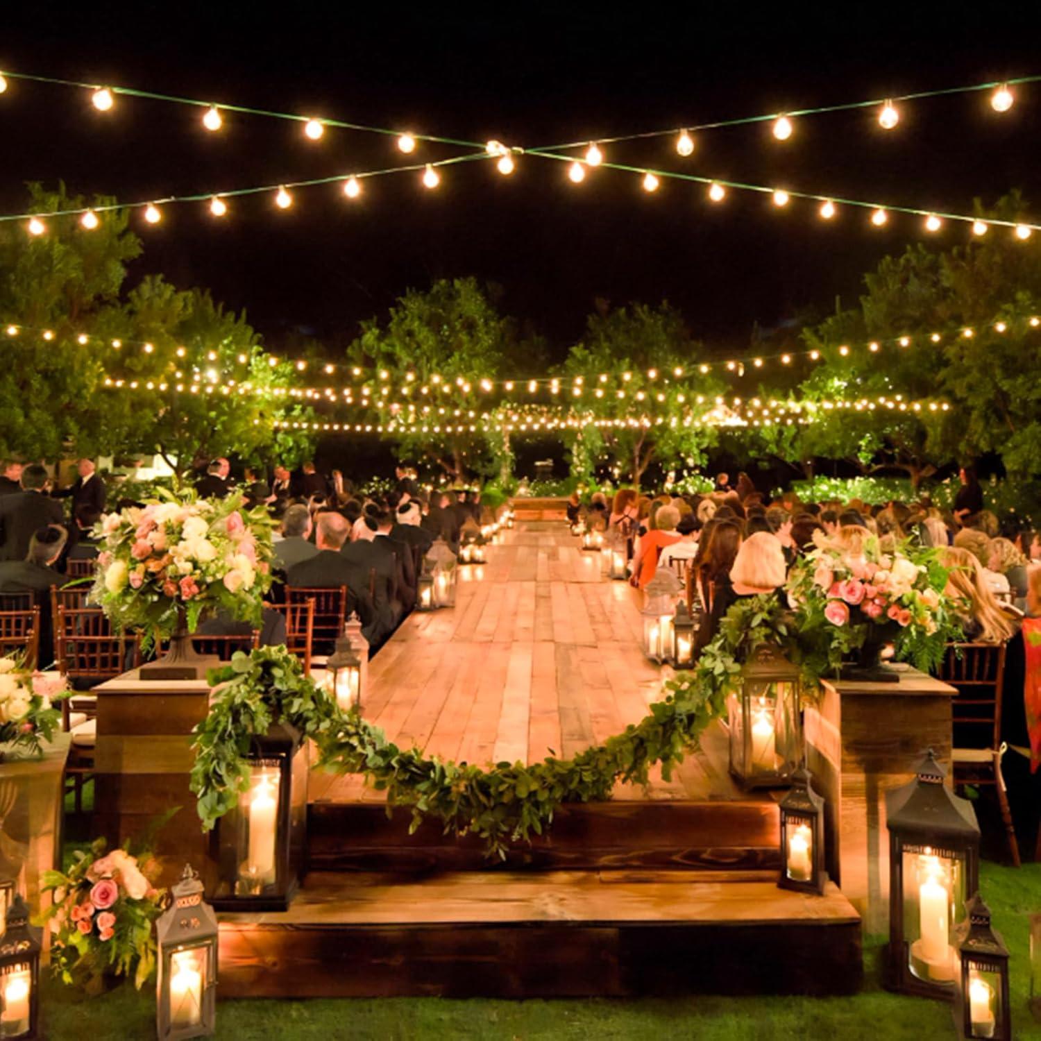 Luces de Cadena LED 48Ft LUKASUMI con Regulador y Control Remoto