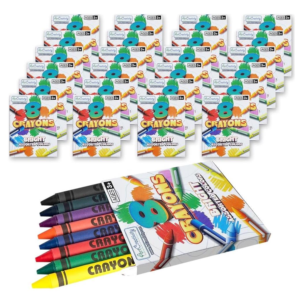Crayones ArtCreativity 192 Unidades No Tóxicos para Niños