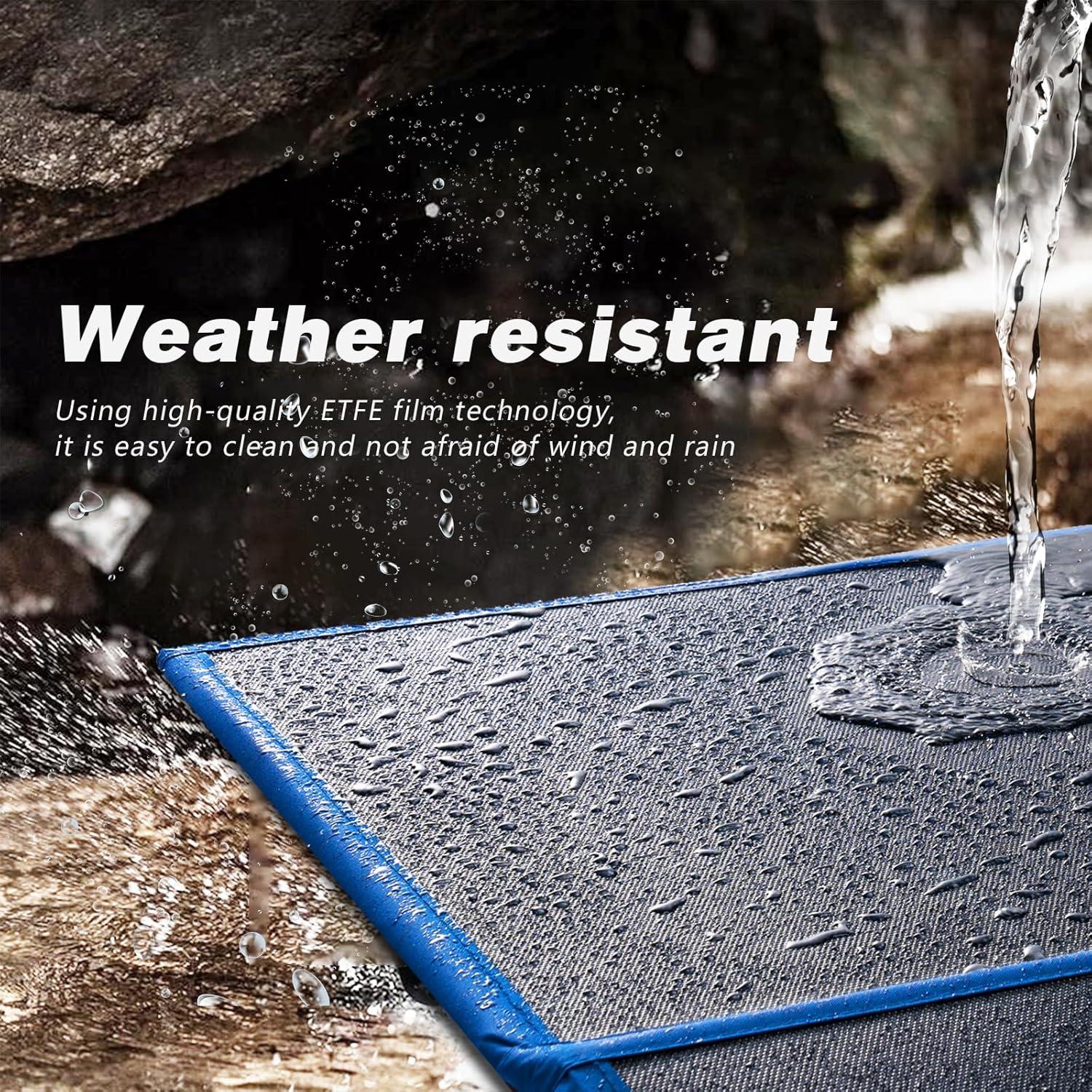 Panel Solar Plegable ATEM POWER 200W con Controlador MPPT