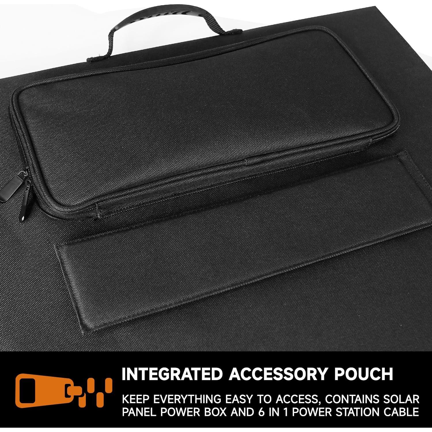 Panel Solar Plegable BALDR 200W Monocristalino Eficiente