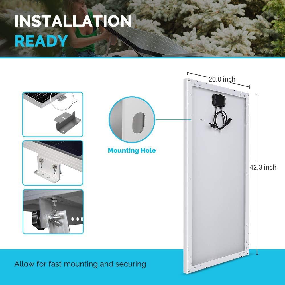 Kit Solar Renogy 200W Monocristalino 12V con Controlador 30A