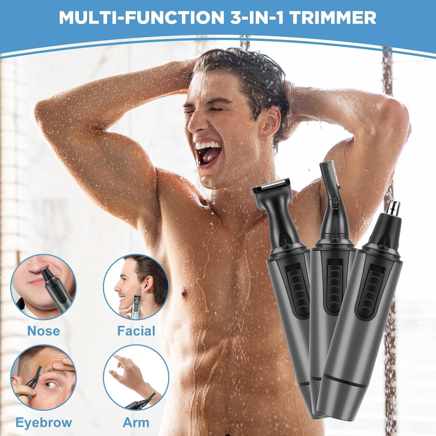 Recortador de Vello Nasal AREYZIN C332 ProMax Recargable IPX7