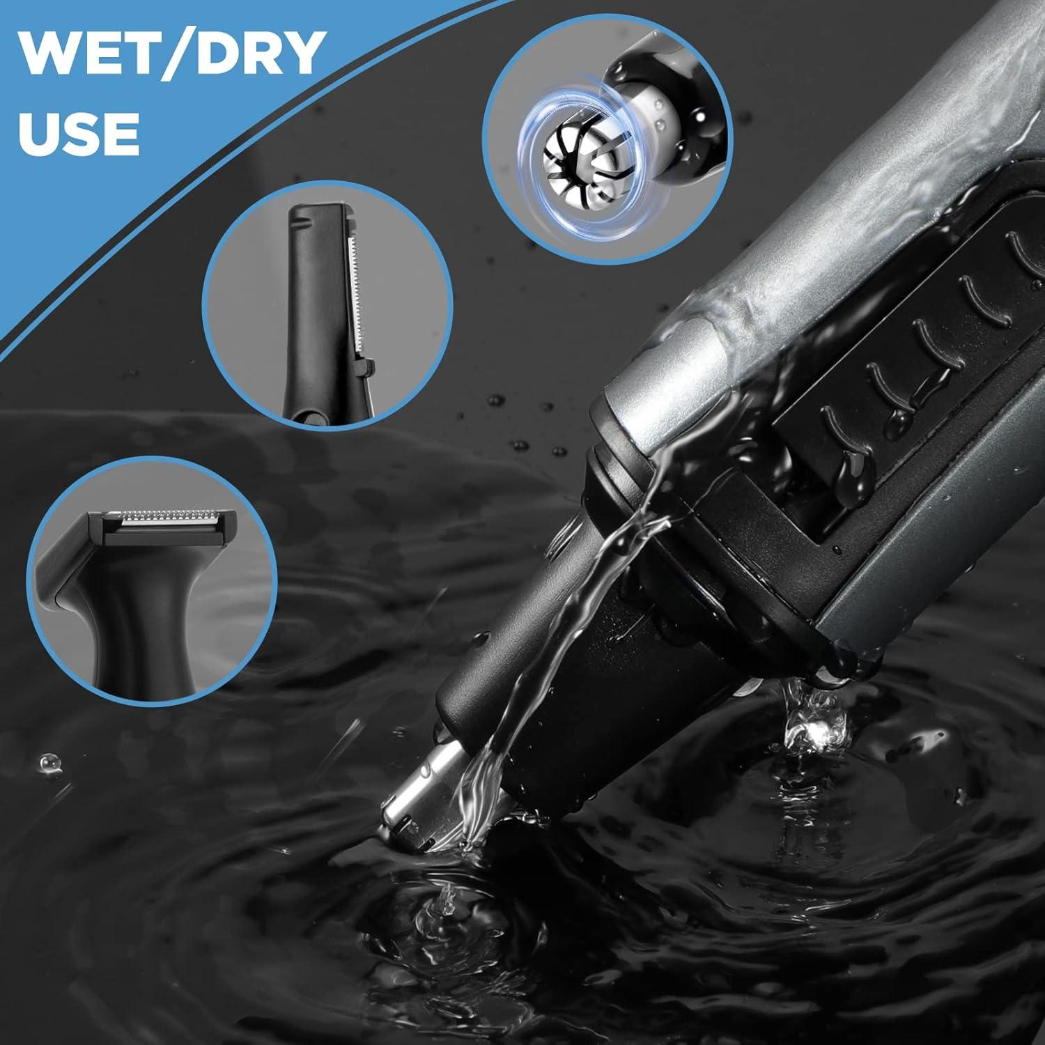 Recortador de Vello Nasal AREYZIN C332 ProMax Recargable IPX7