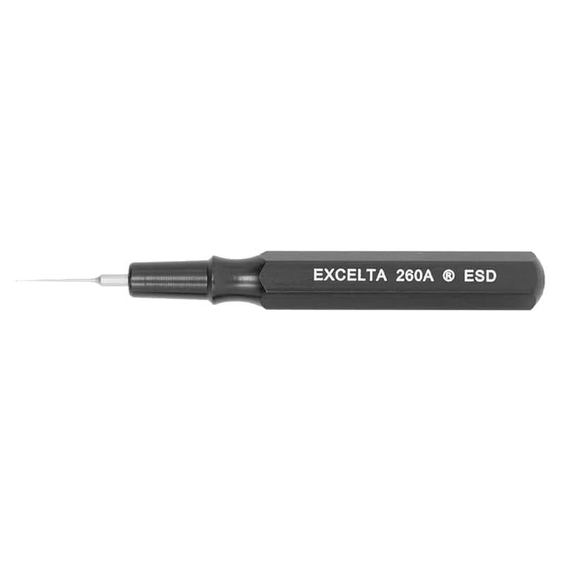 Espátula Mini Excelta 260A-ESD, Aluminio Conductivo, 6.35 cm
