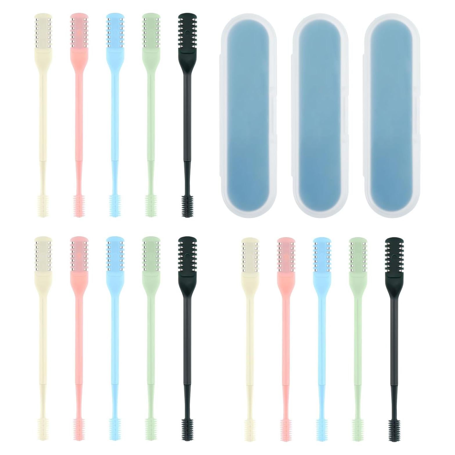 Cortador de Vello Nasal Manual Oruola 15 Piezas 2-en-1