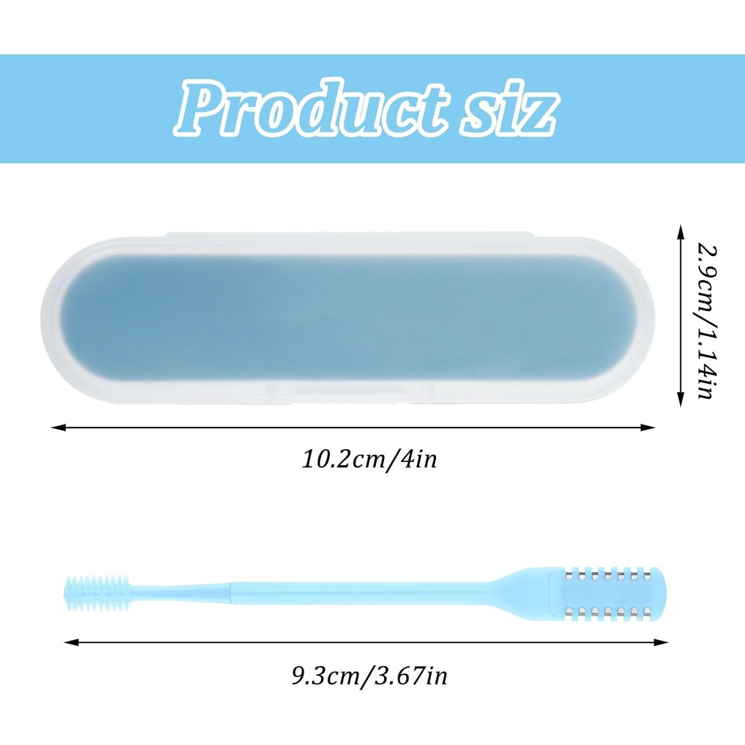 Cortador de Vello Nasal Manual Oruola 15 Piezas 2-en-1