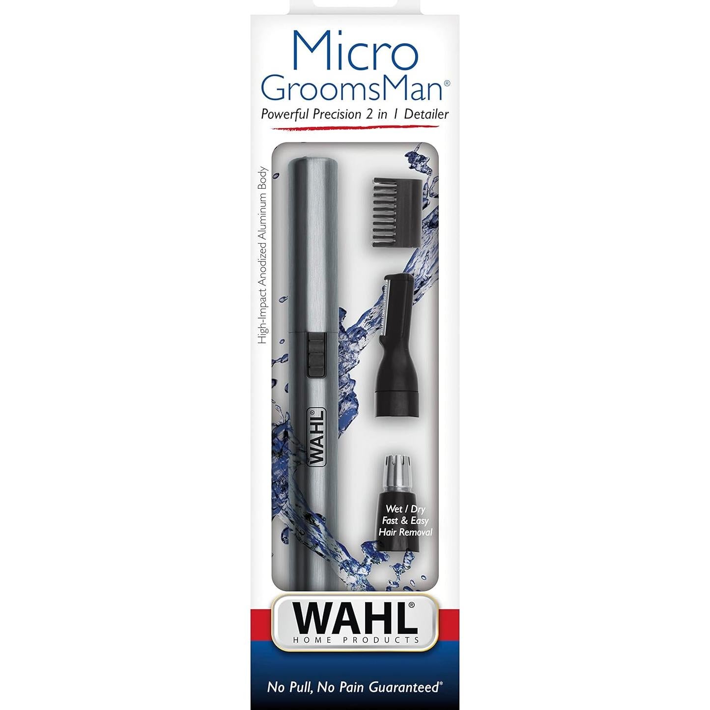 Recortadora Personal Wahl Micro Groomsman Batería 2 en 1