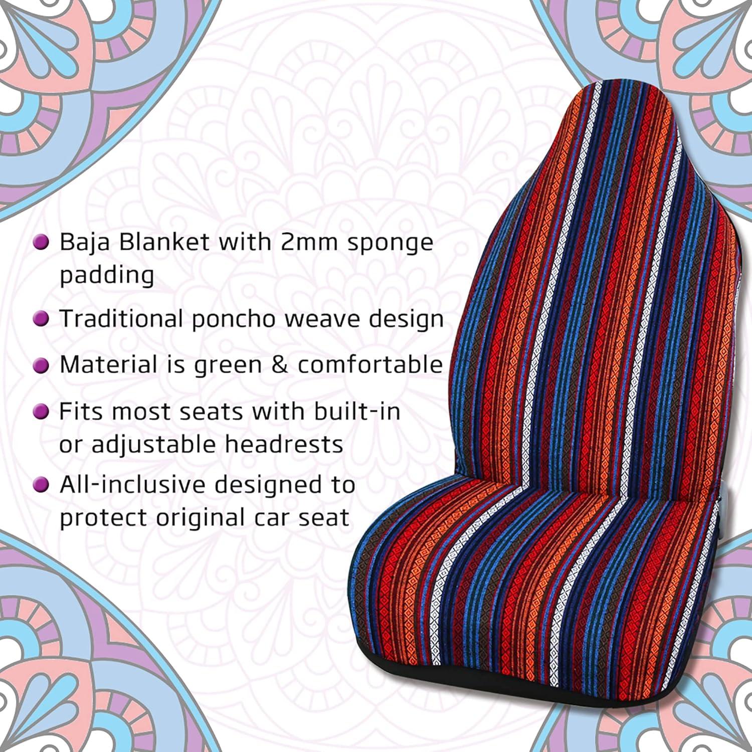 Funda de Asiento Frontal Universal uxcell Rojo Brillante