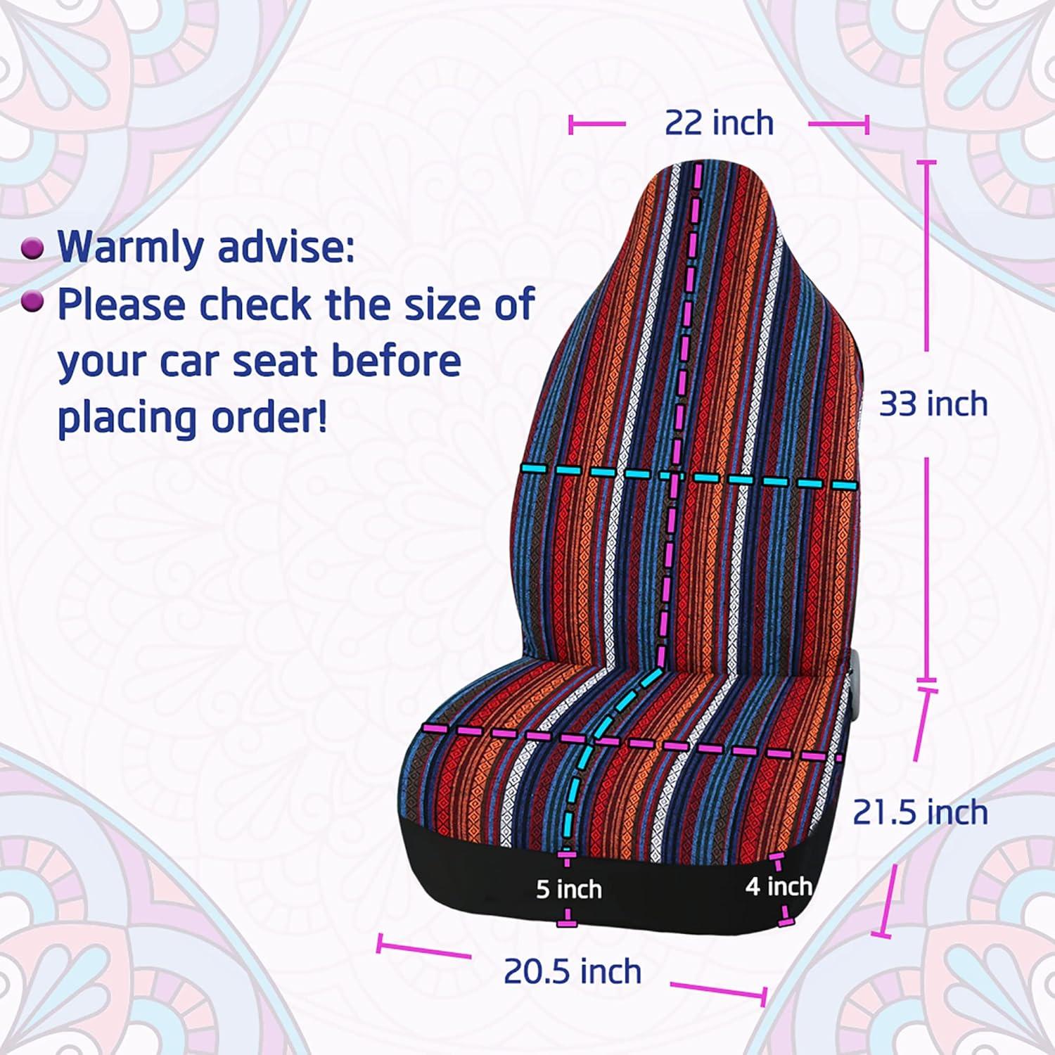 Funda de Asiento Frontal Universal uxcell Rojo Brillante