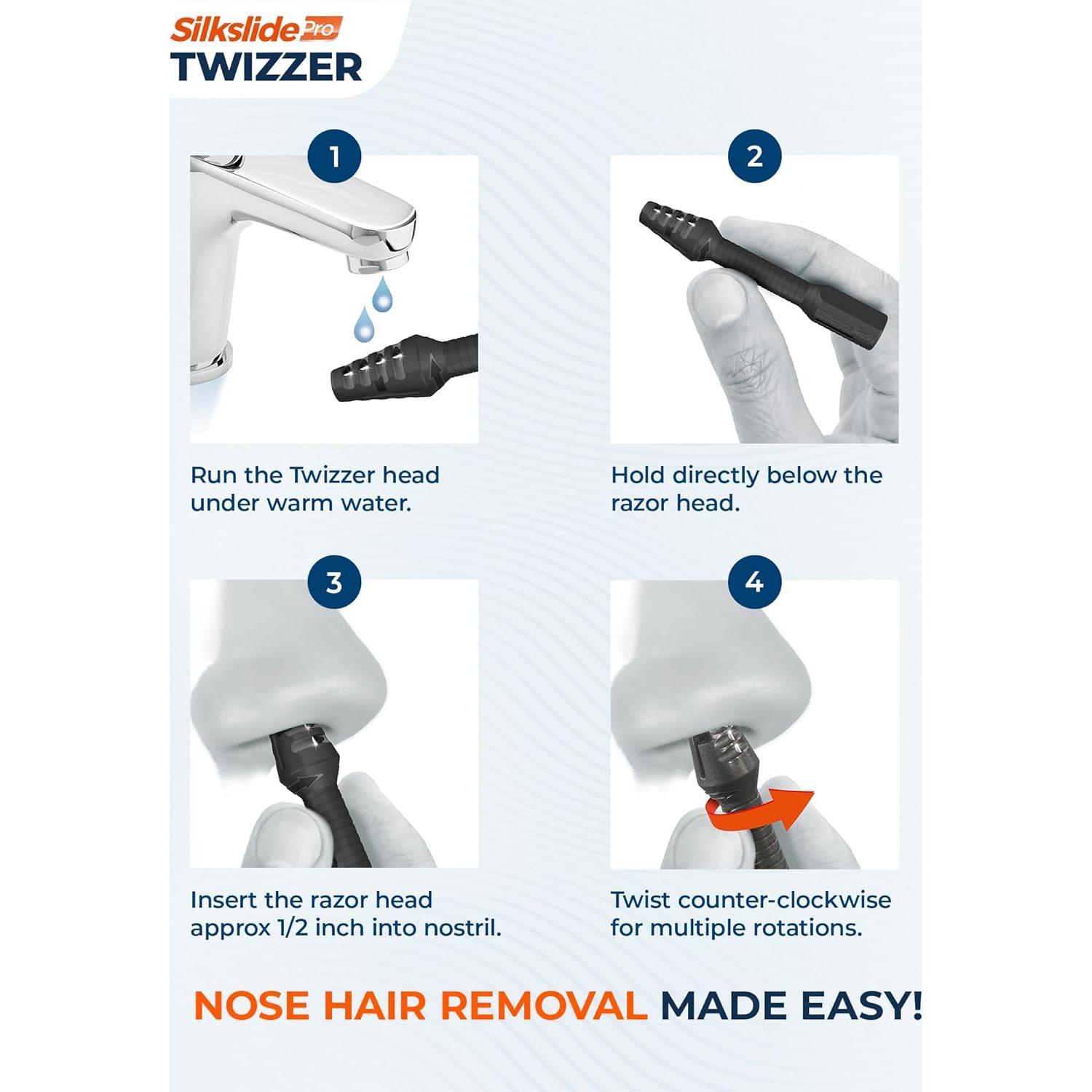 TWIZZER Recortador de Vello Nasal y Auricular Alemán