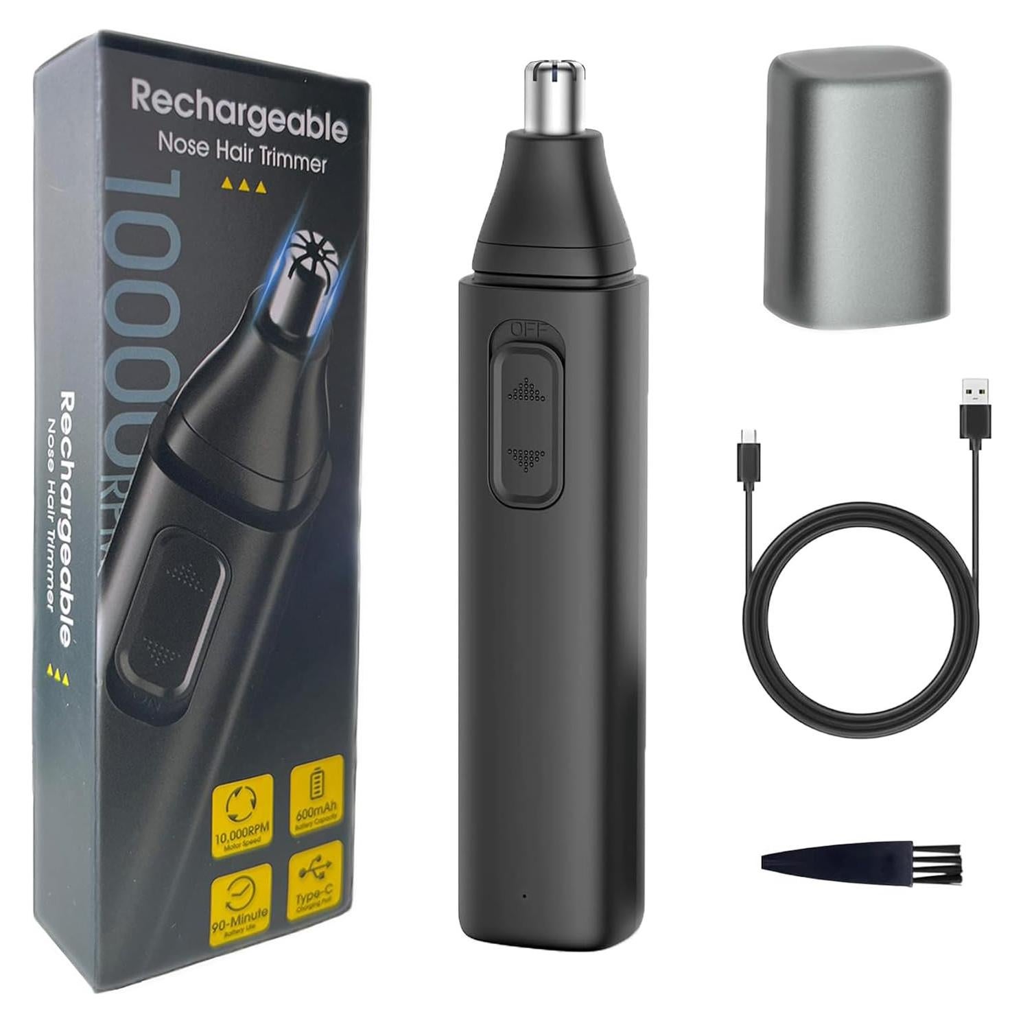 Recortador de Vello Nasal y Auricular iKakocus USB Recargable