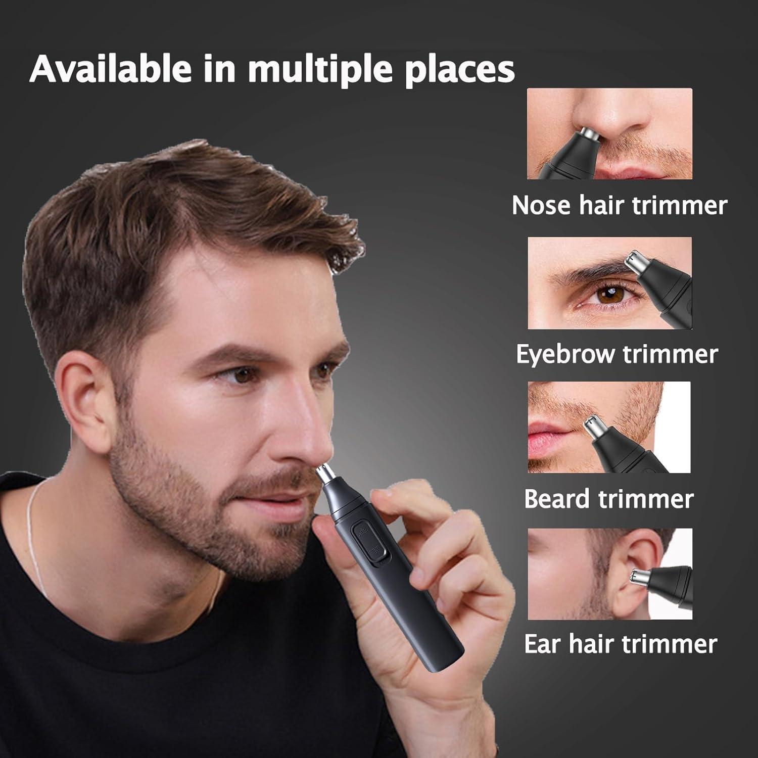 Recortador de Vello Nasal y Auricular iKakocus USB Recargable