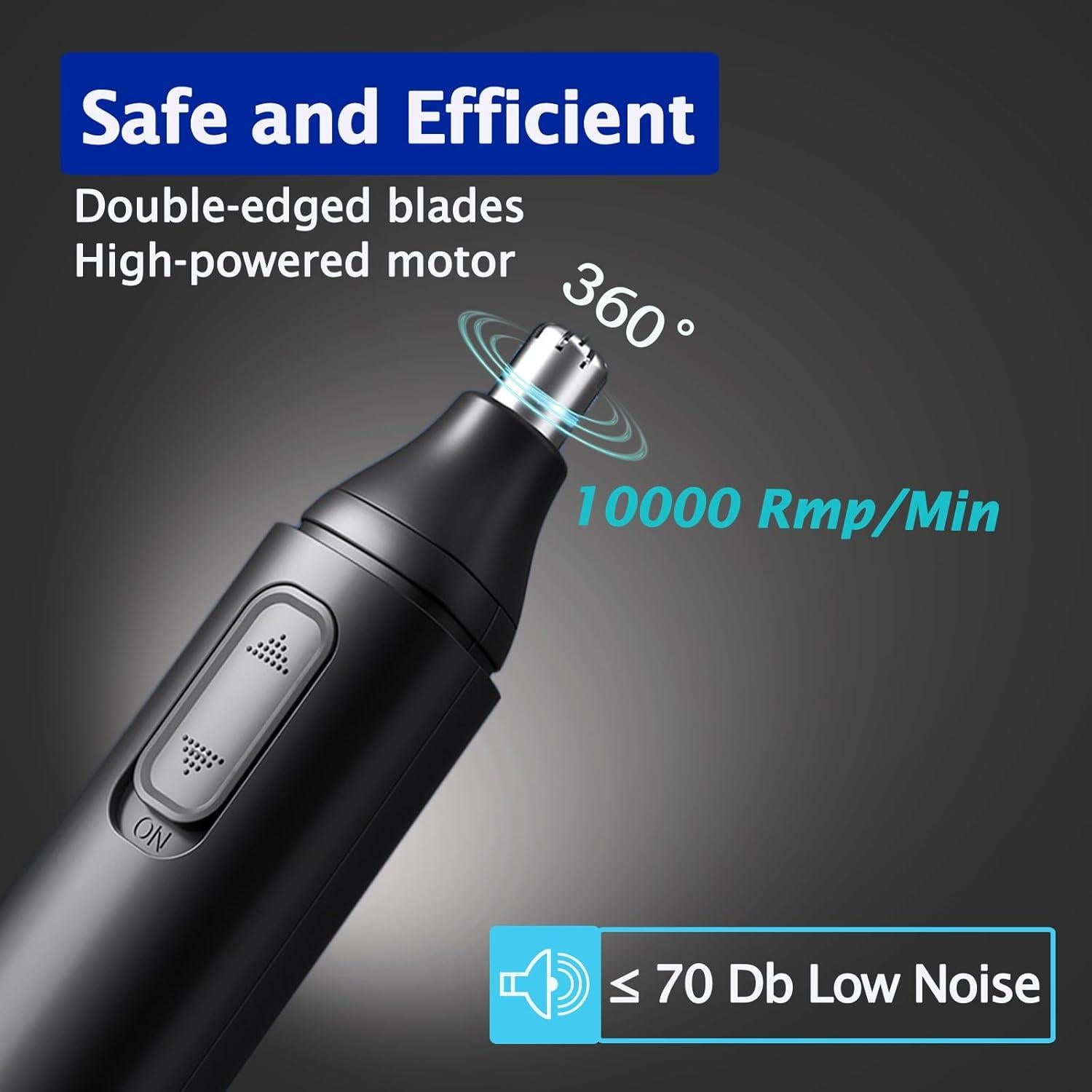 Recortador de Vello Nasal y Auricular iKakocus USB Recargable