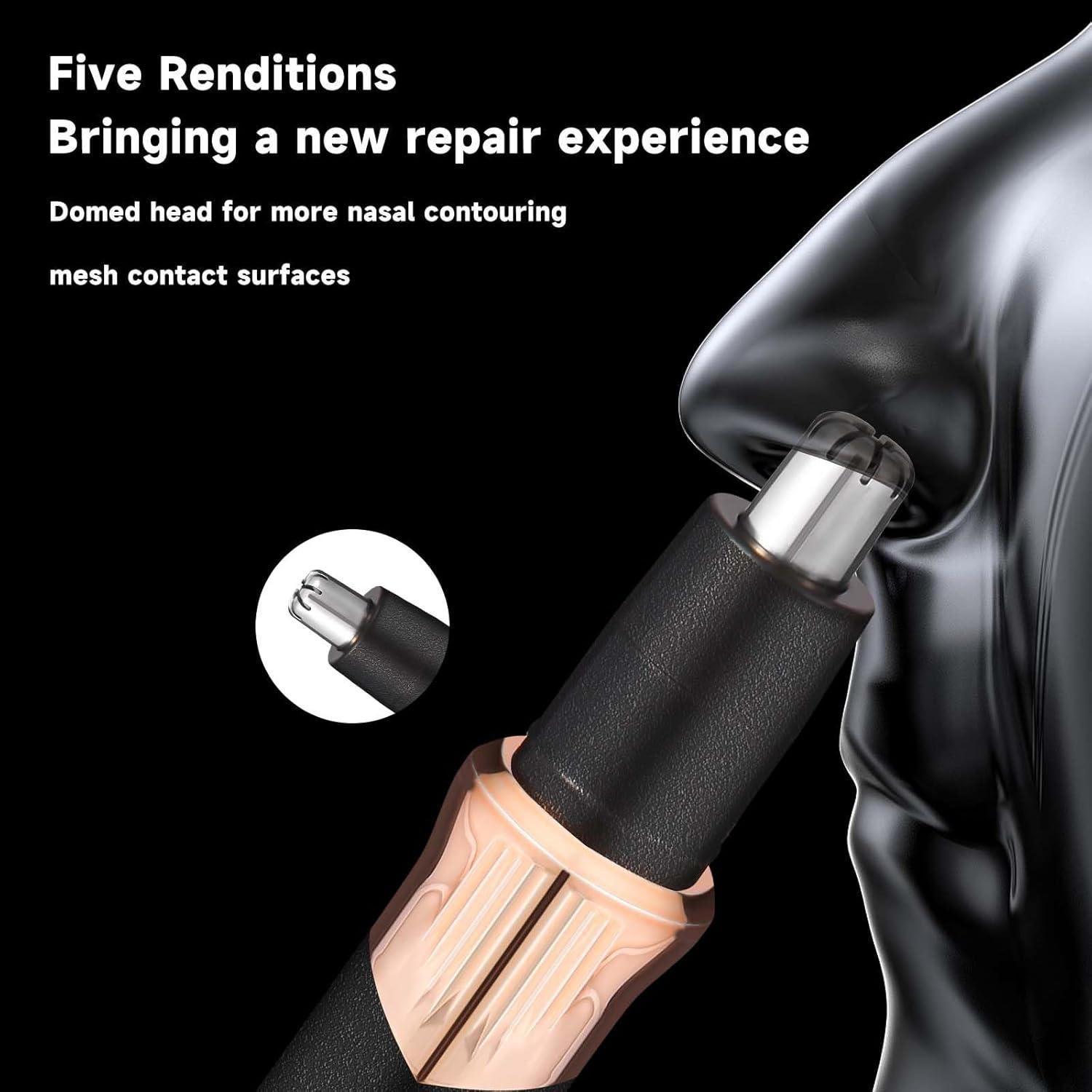 Recortador de Vello Nasal y Oído Transfree Recargable 15cm