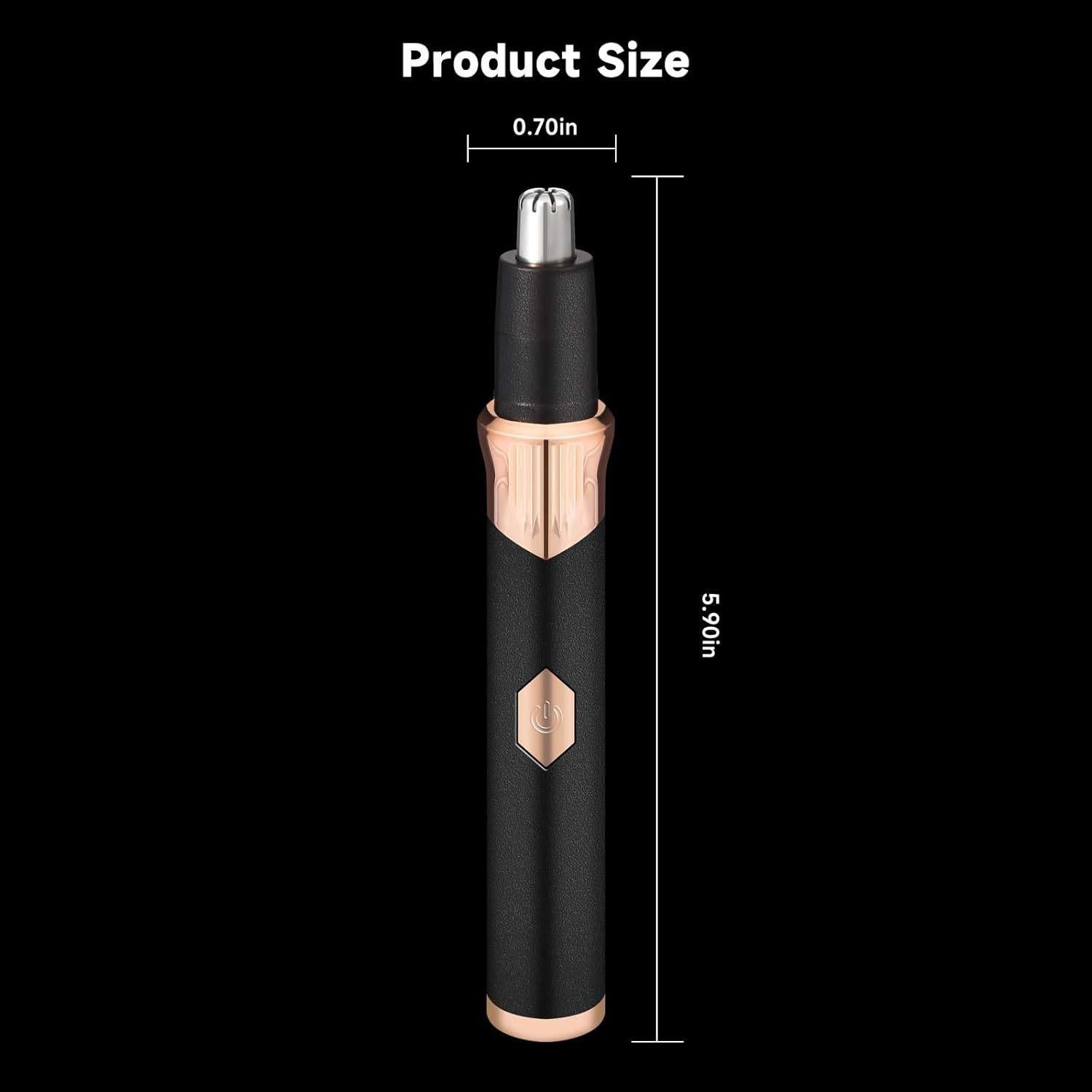 Recortador de Vello Nasal y Oído Transfree Recargable 15cm