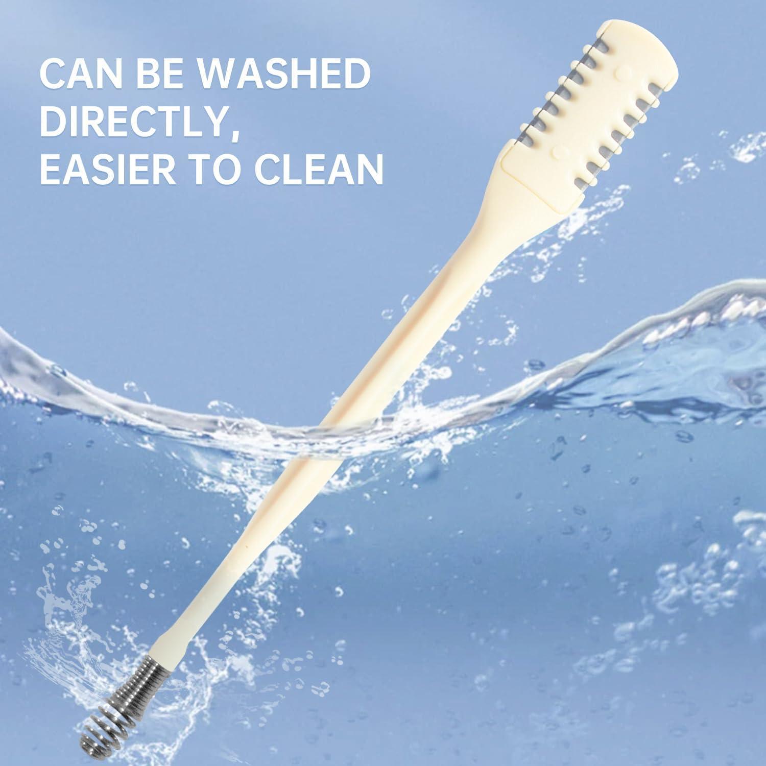 Cortador de Vello Nasal 2-en-1 Truvenum 3pcs Manual 360°