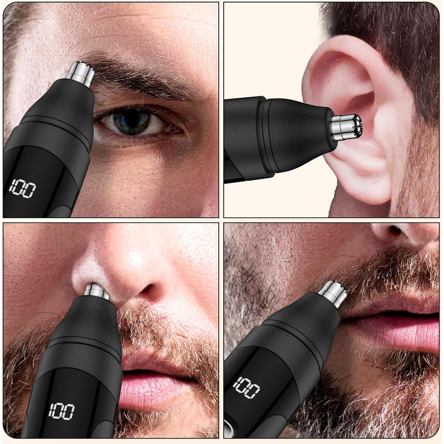 Recortador de Vello Nasal VOTEYO L8 Recargable Indoloro