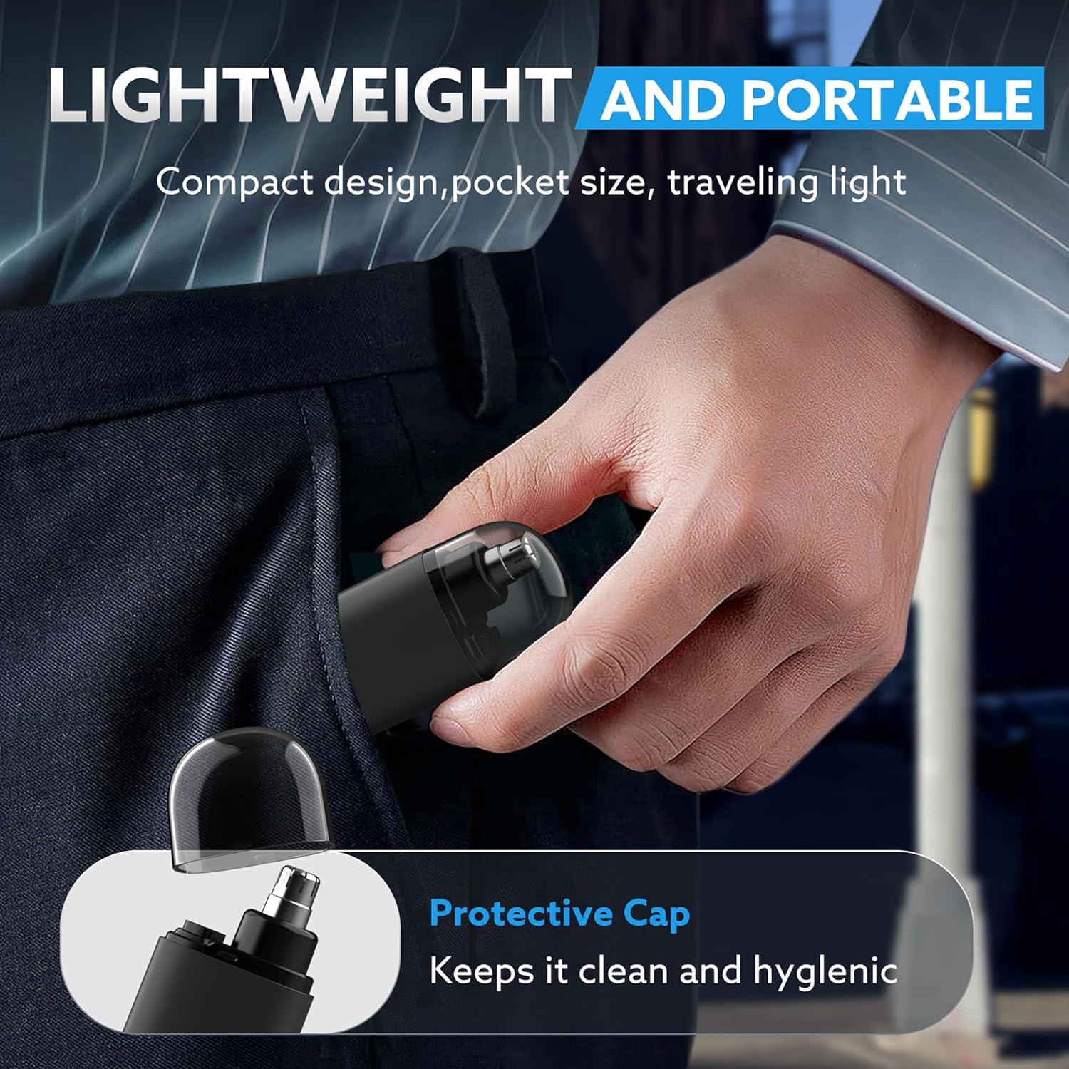 Recortador de Vello Nasal SYFUO Portátil USB Impermeable