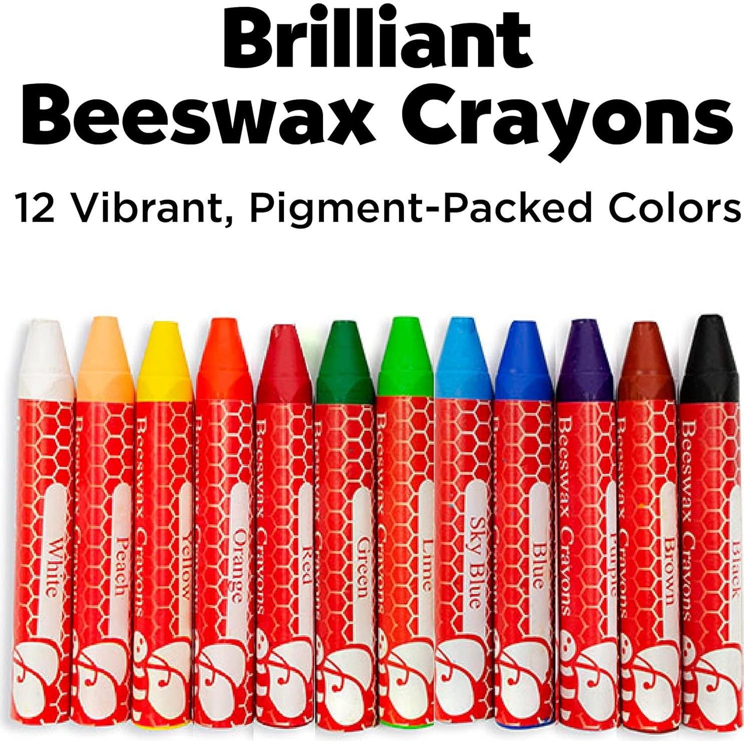 Crayones de Cera de Abeja Faber-Castell 240 Jumbo Escolar