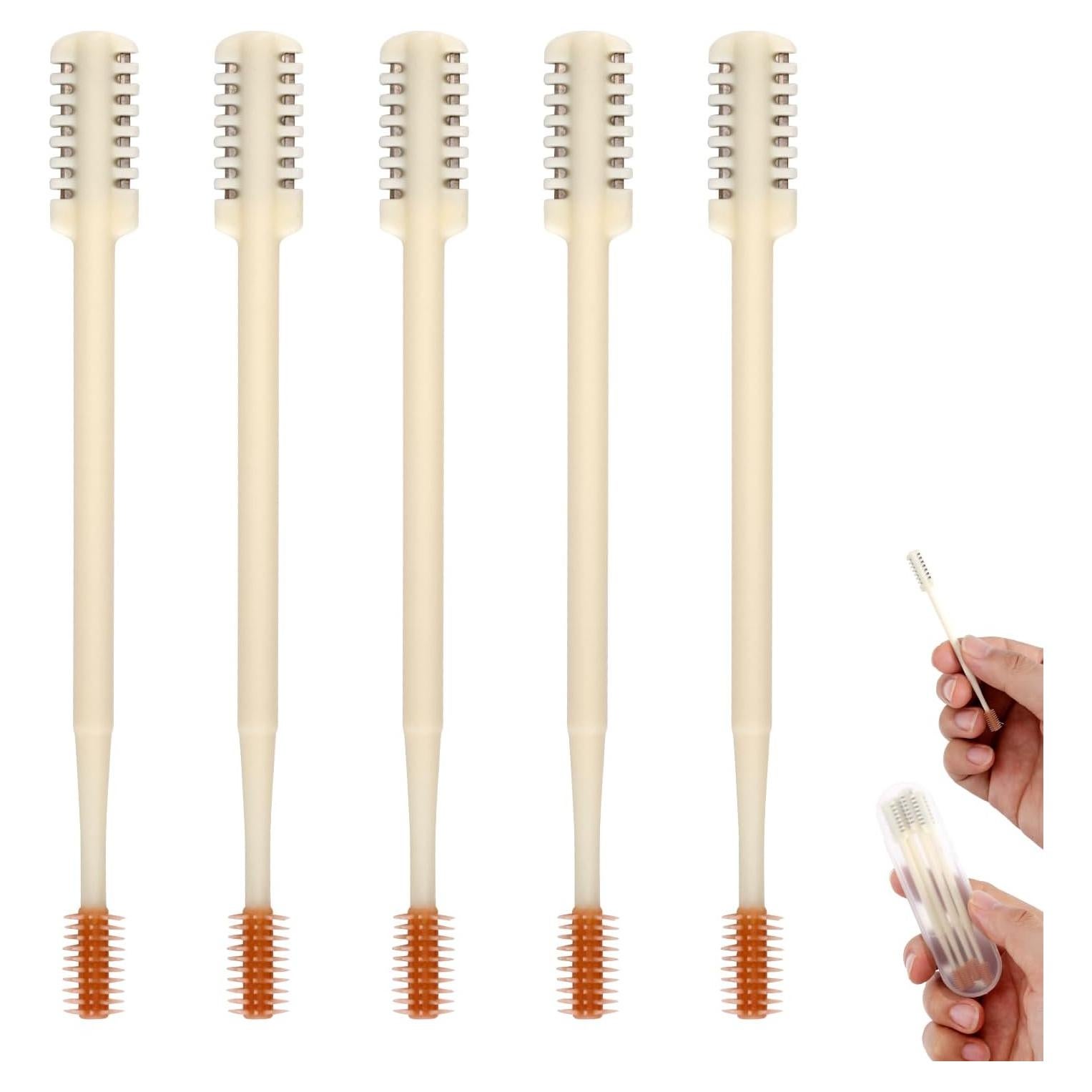 5 Cortadores Nasales 2-en-1 NQEUEPN, Acero Inoxidable, Portátil