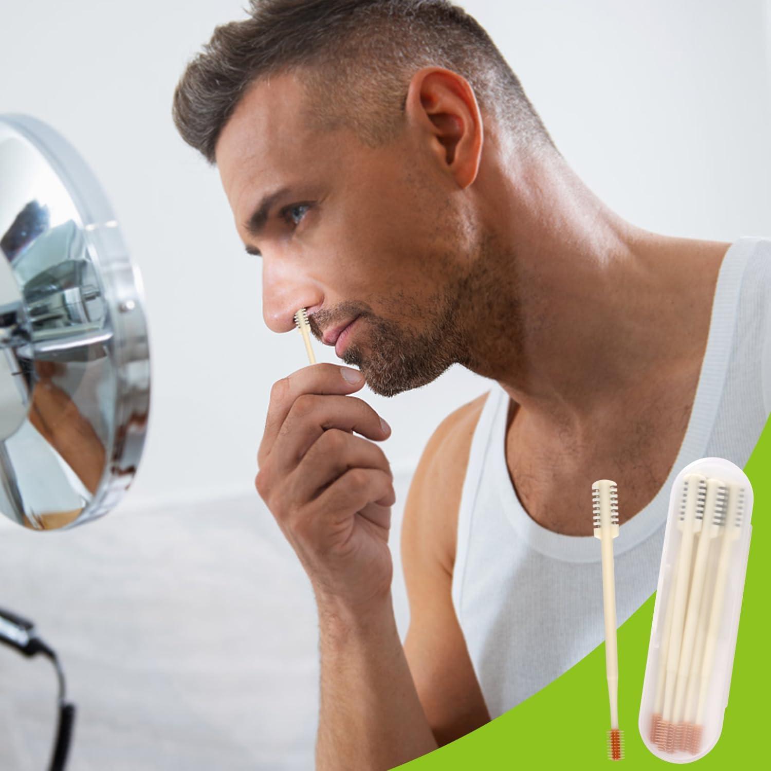 5 Cortadores Nasales 2-en-1 NQEUEPN, Acero Inoxidable, Portátil