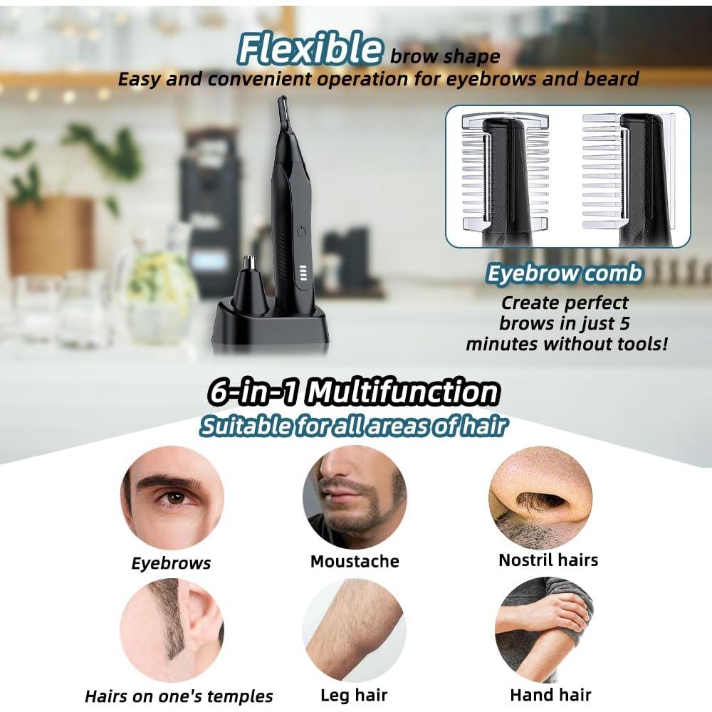 Recortador de Vello Nasal y Facial FREIOWEEI Recargable