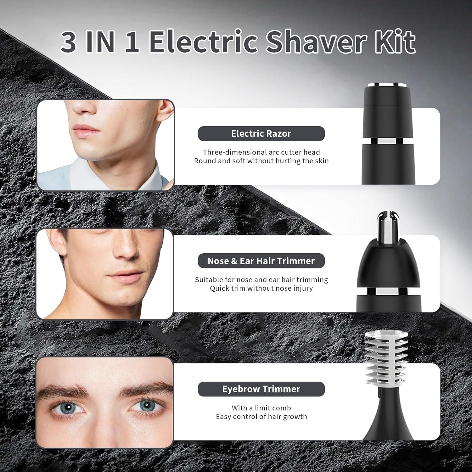 Recortador de Vello Nasal y Cejas Erkot HT2402 Recargable