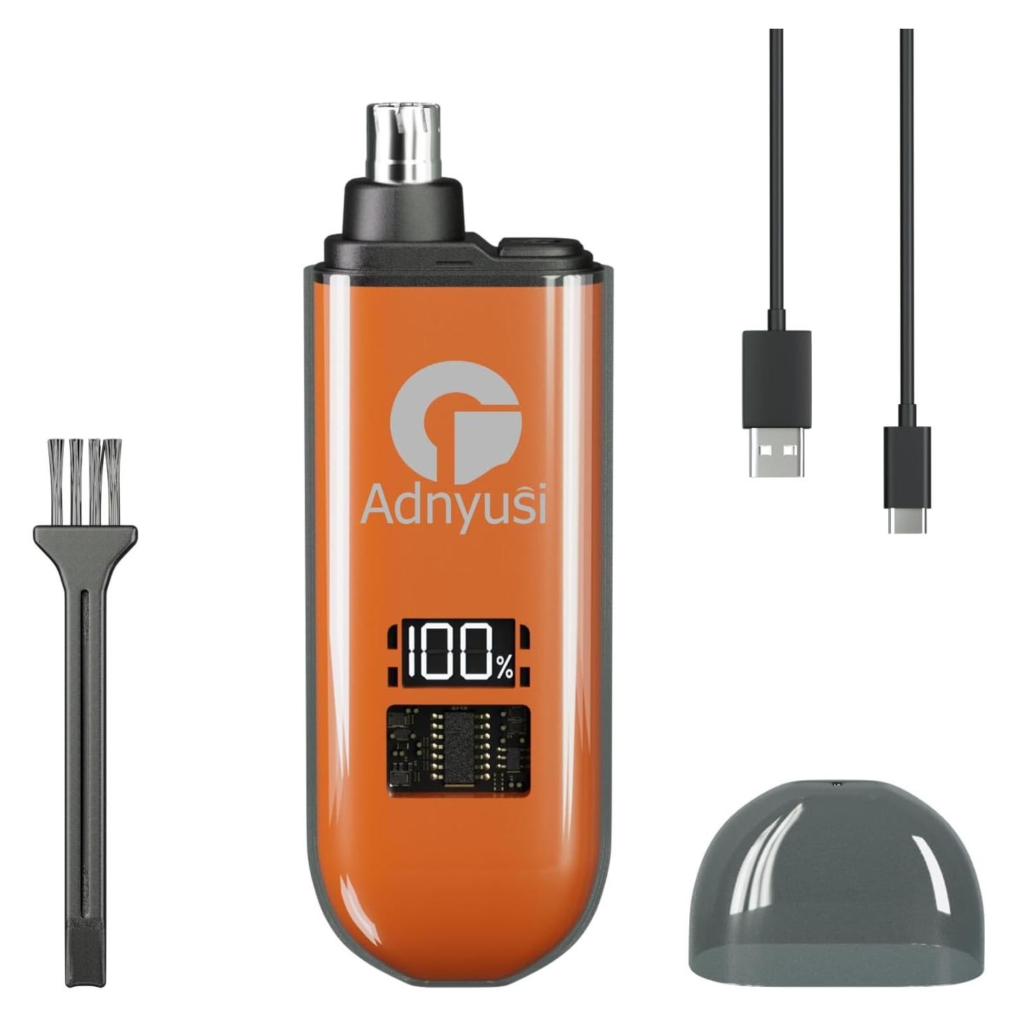 Recortador de Vello Nasal Adnyusi Profesional USB Indoloro