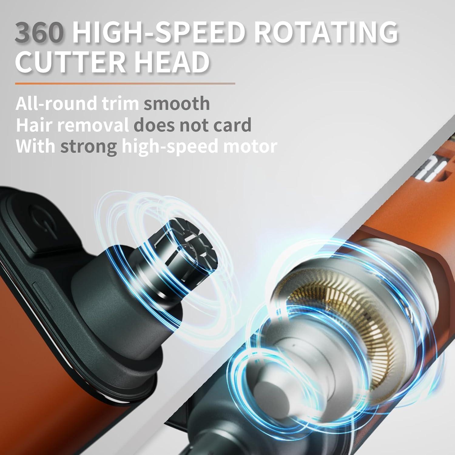 Recortador de Vello Nasal Adnyusi Profesional USB Indoloro