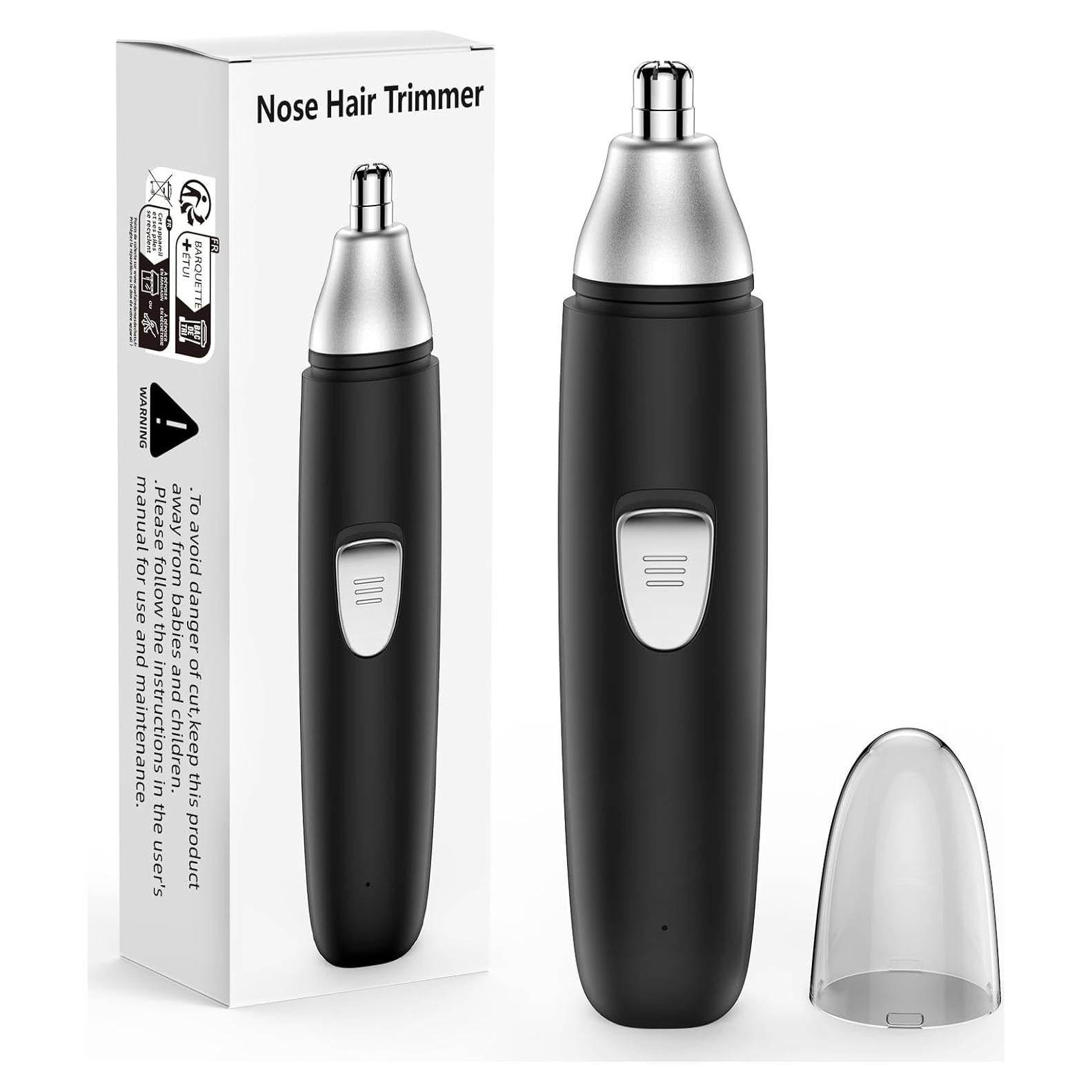 Recortador de Vello Nasal Indoloro Tipo-C Recargable 15cm