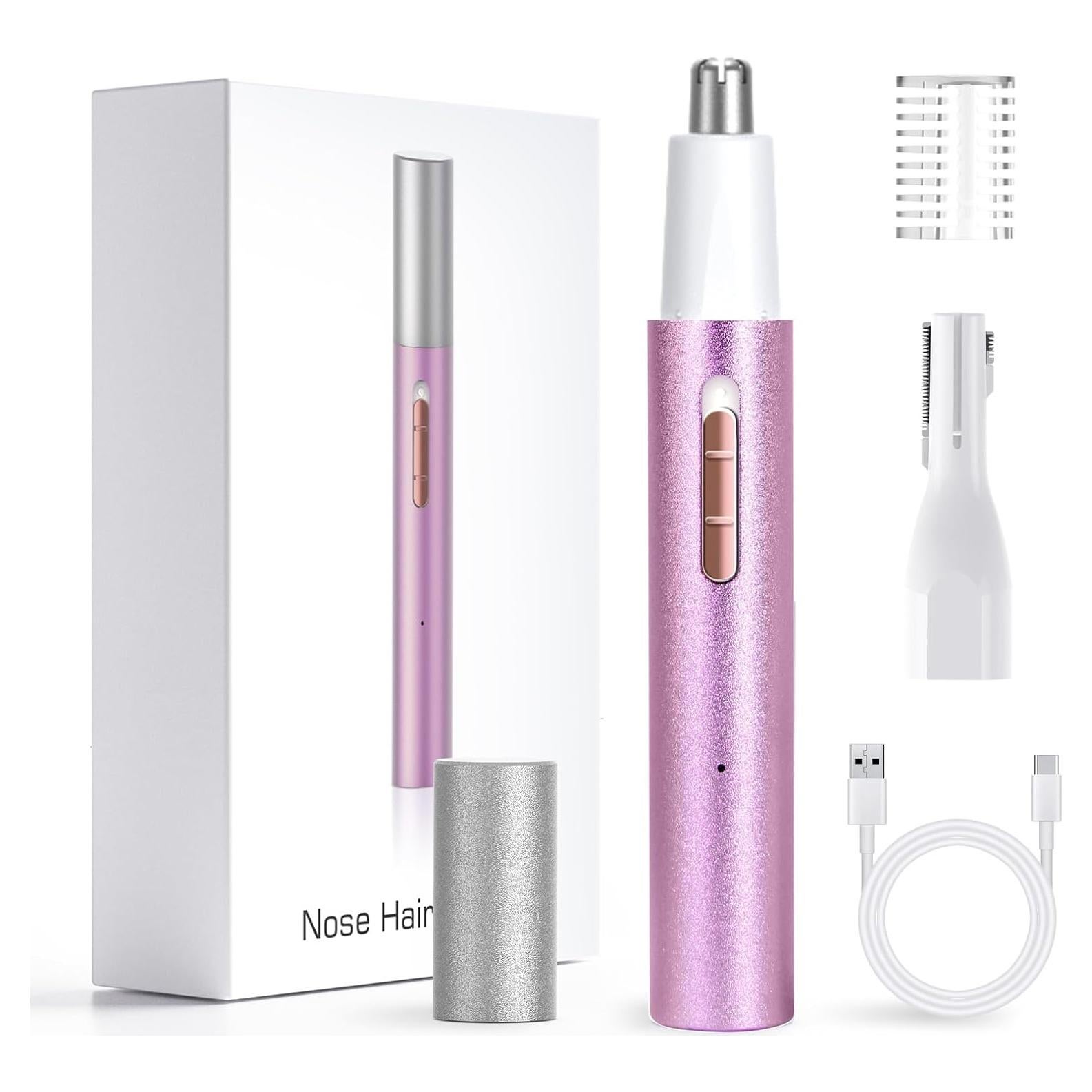 Recortador de Vello Nasal Ginity 2 en 1 Recargable Indoloro