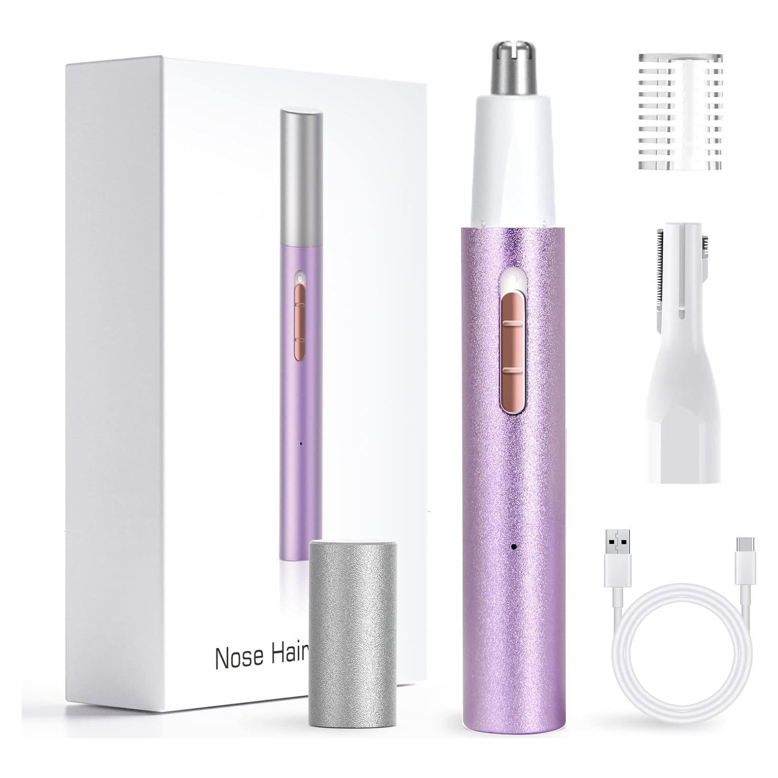 Recortador de Vello Nasal Ginity 2 en 1 Recargable Indoloro