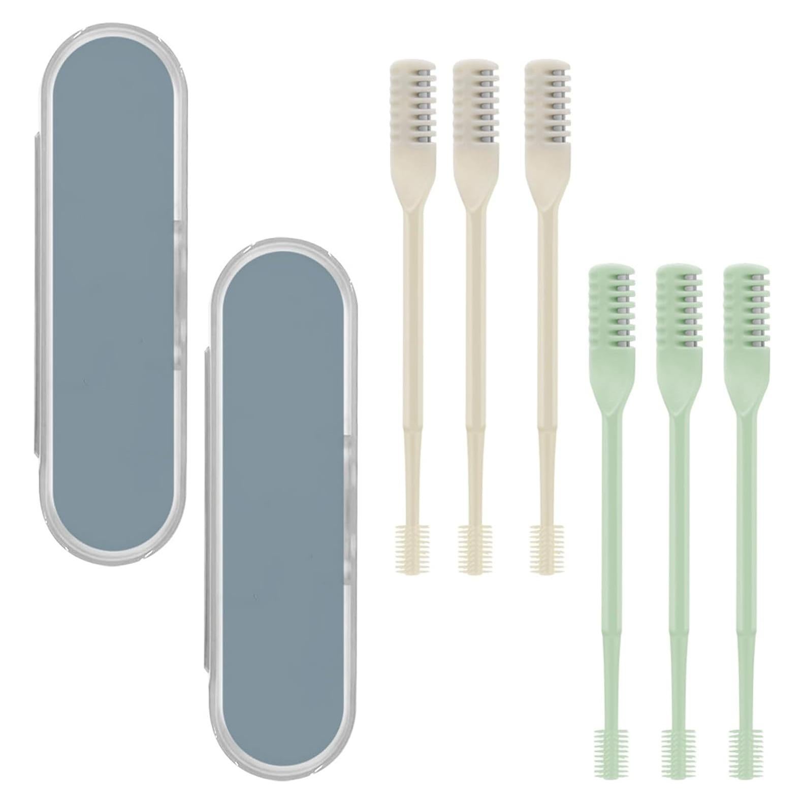 Cortador de Vello Nasal DonLeeving 6 Piezas Manual 360°